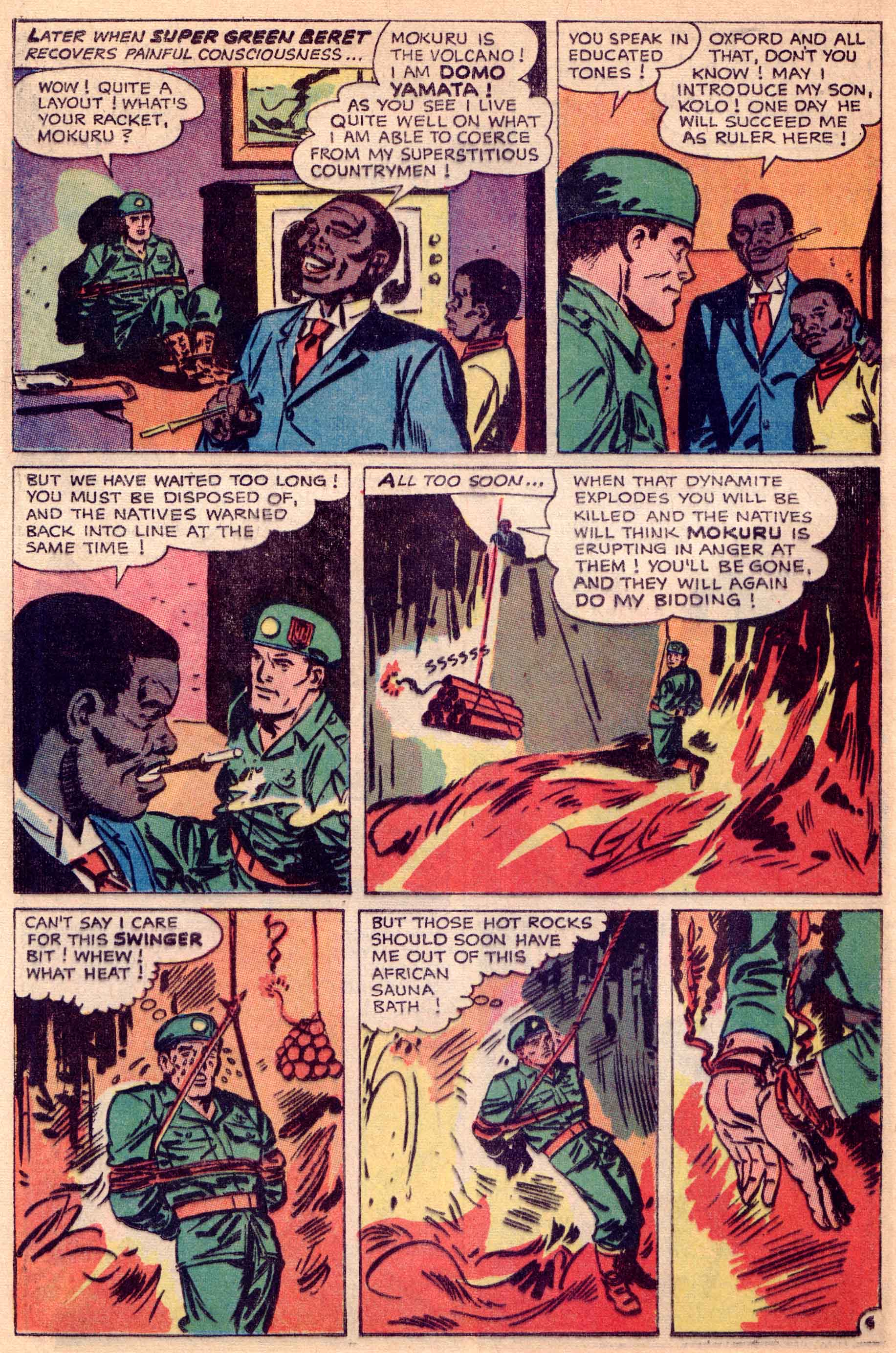 Read online Super Green Beret comic -  Issue #2 - 8