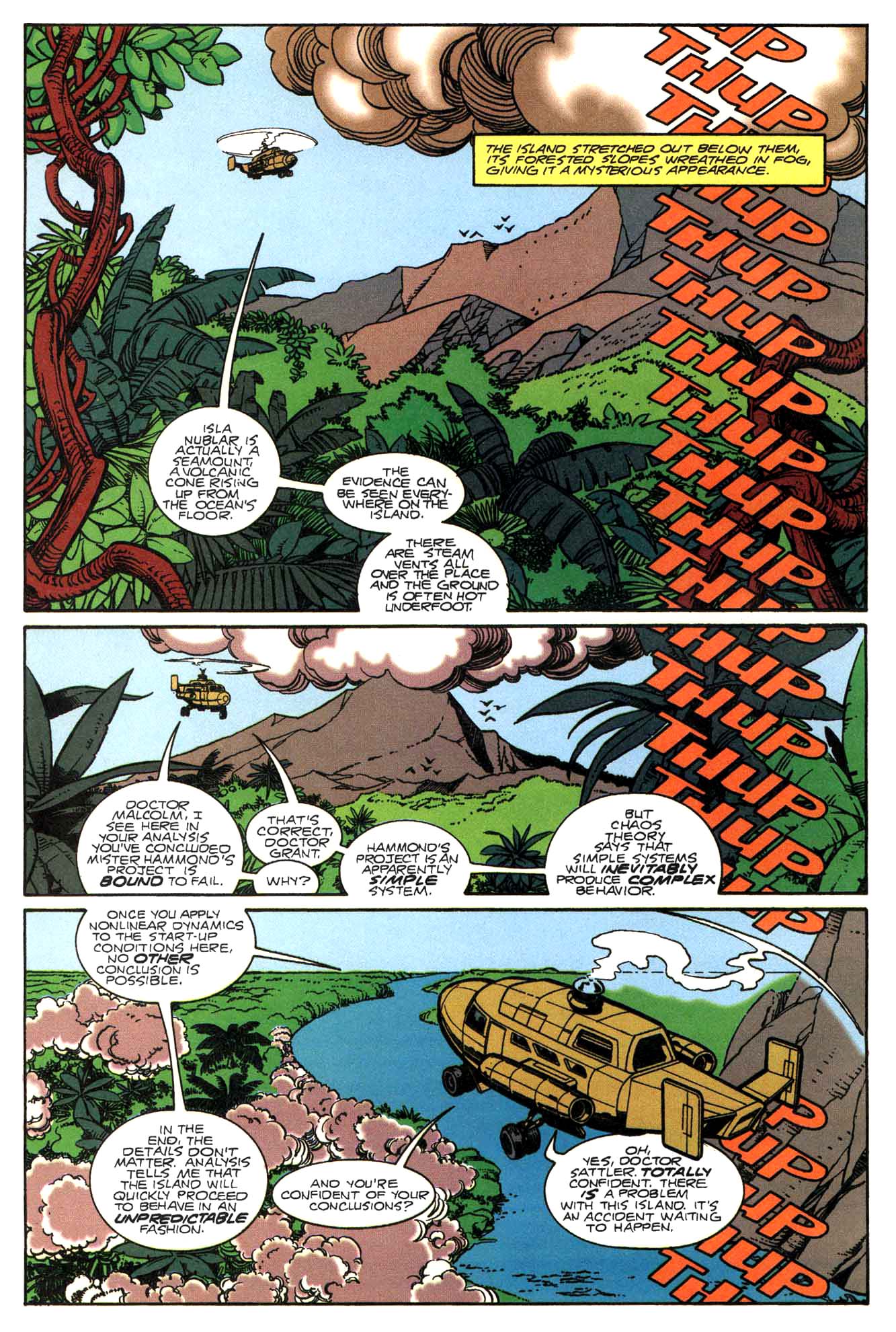 Read online Jurassic Park (1993) comic -  Issue #1 - 21