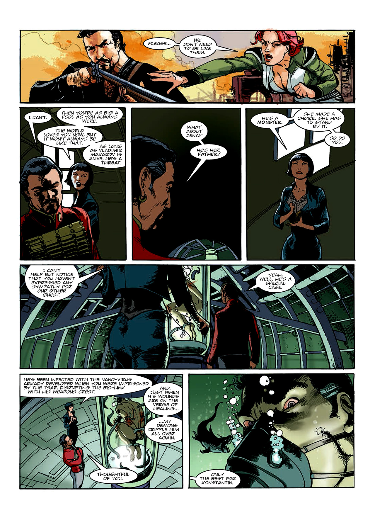 Read online Nikolai Dante comic -  Issue # TPB 10 - 88