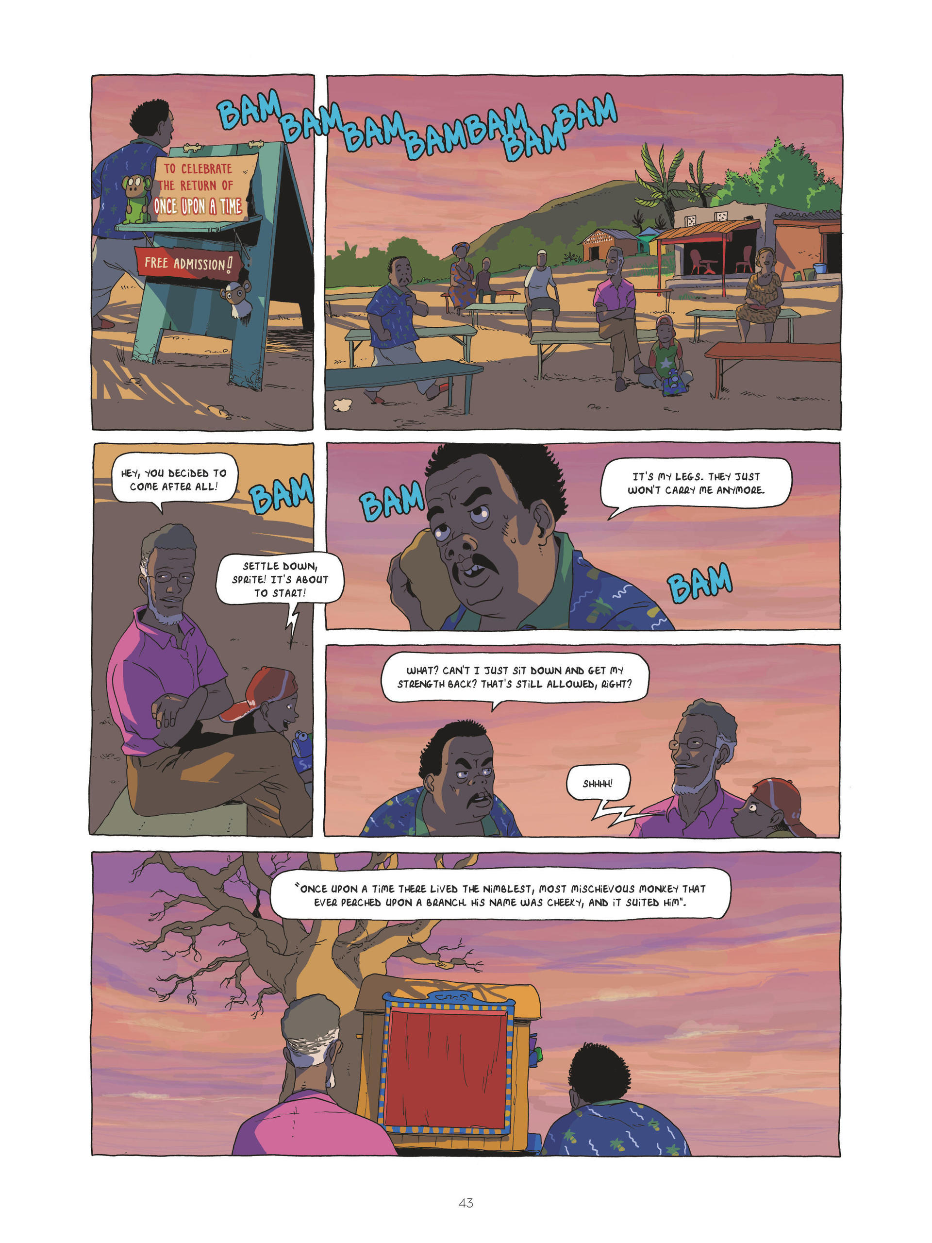 Read online Zidrou-Beuchot's African Trilogy comic -  Issue # TPB 1 - 43