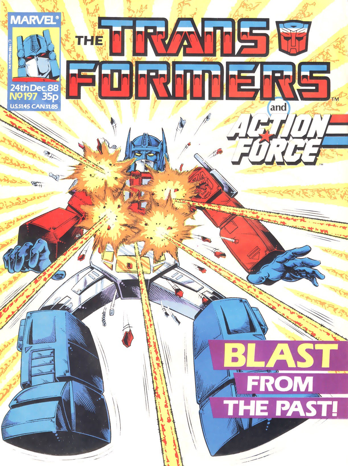Read online The Transformers (UK) comic -  Issue #197 - 1
