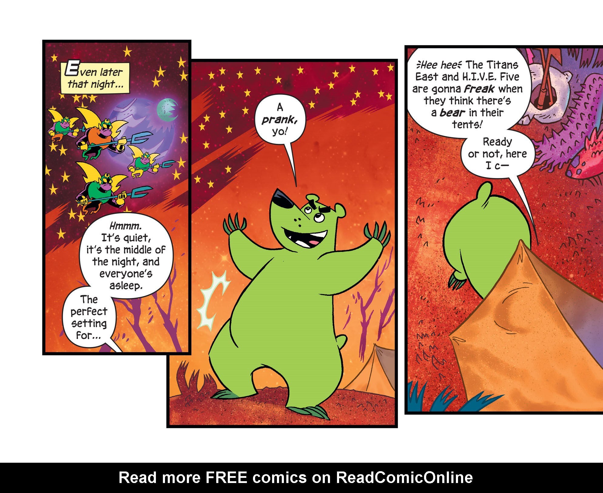 Read online Teen Titans Go! To Camp comic -  Issue #9 - 13