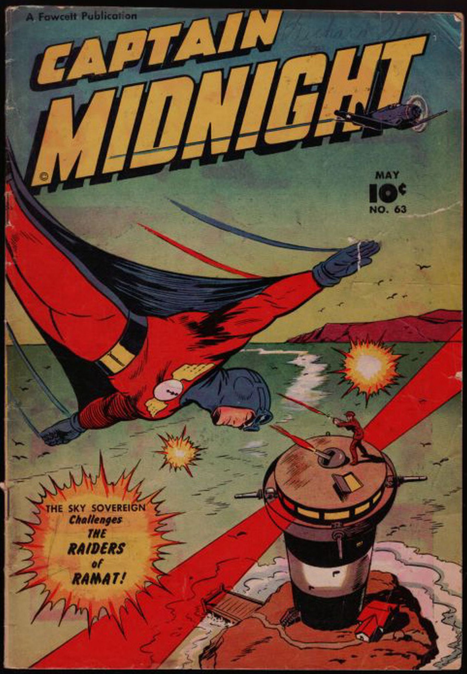 Read online Captain Midnight (1942) comic -  Issue #63 - 1