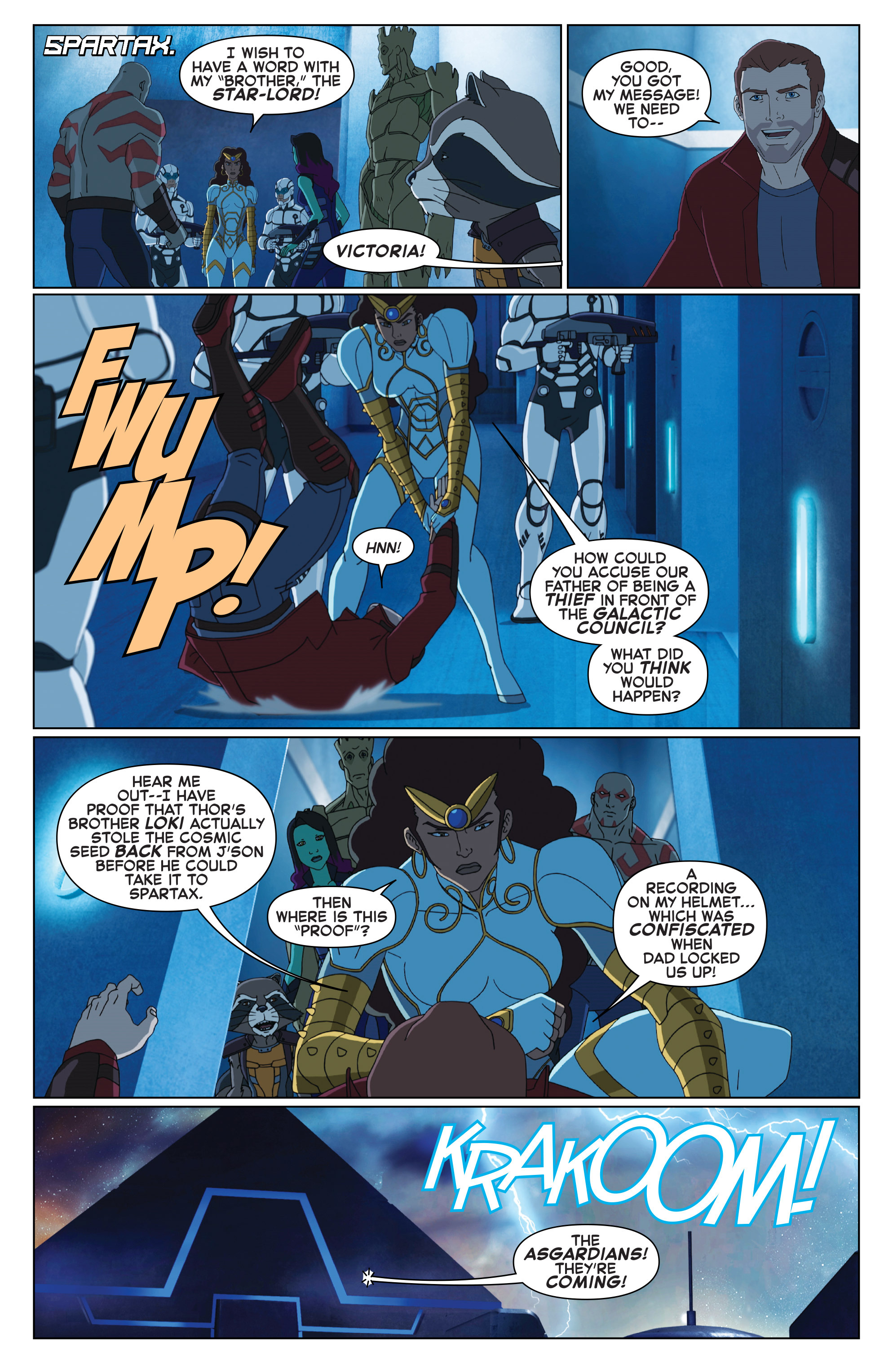 Read online Marvel Universe Guardians of the Galaxy [II] comic -  Issue #19 - 4