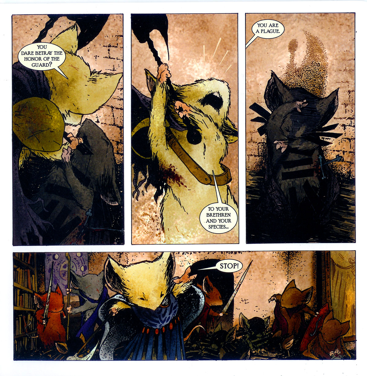 Read online Mouse Guard comic -  Issue #6 - 22