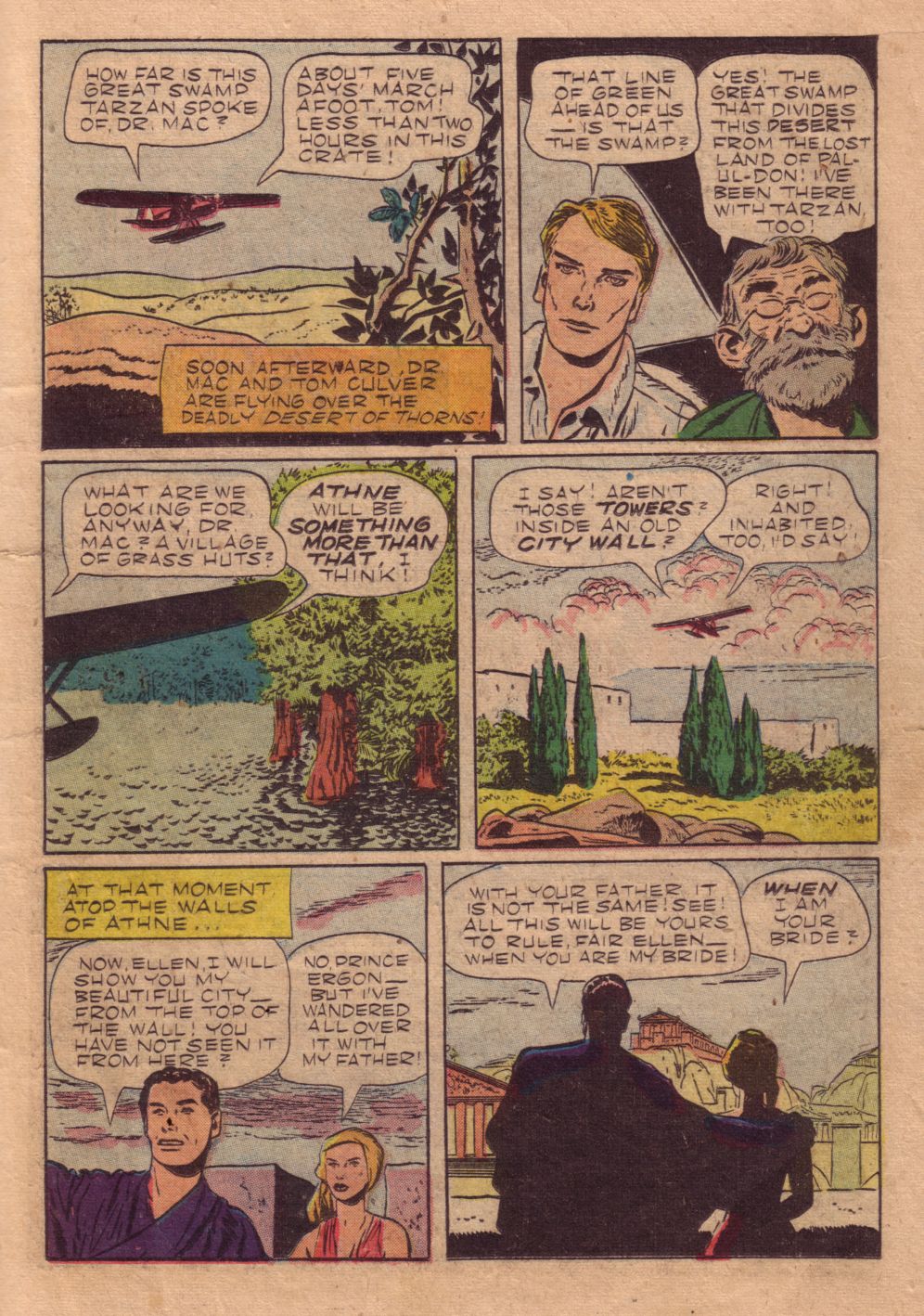Read online Tarzan (1948) comic -  Issue #40 - 7