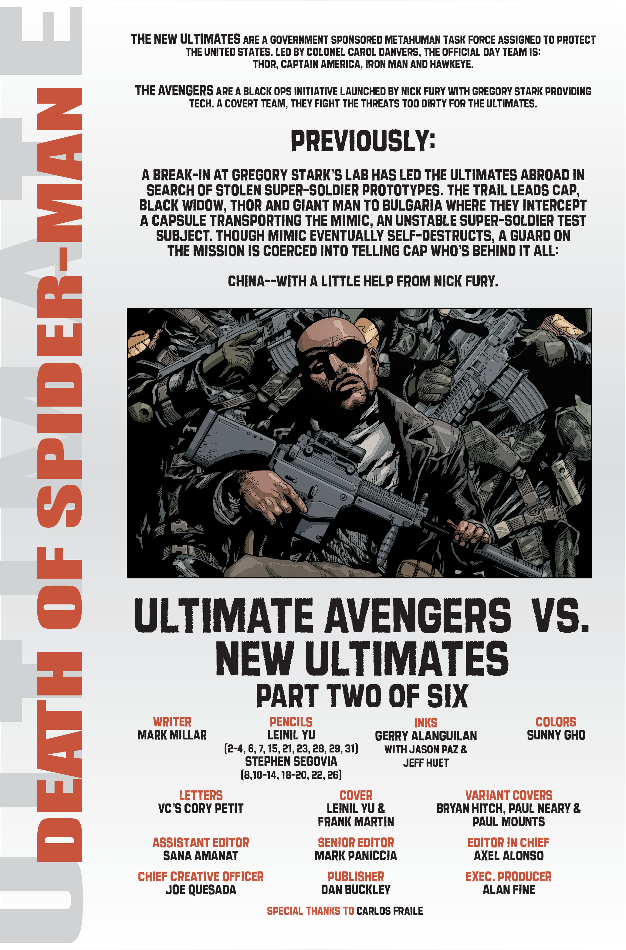 Read online Ultimate Avengers vs. New Ultimates comic -  Issue #2 - 2