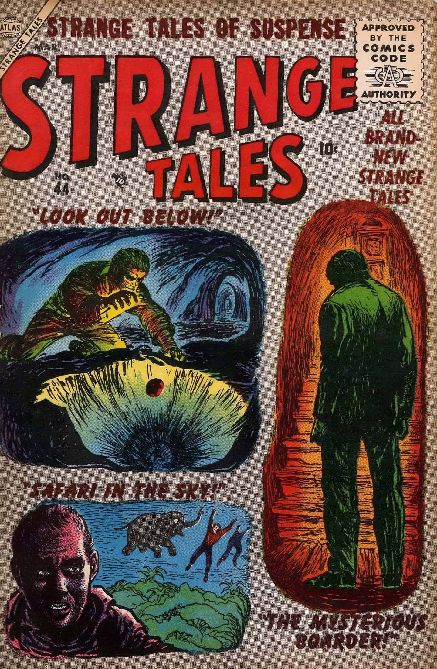 Read online Strange Tales (1951) comic -  Issue #44 - 1