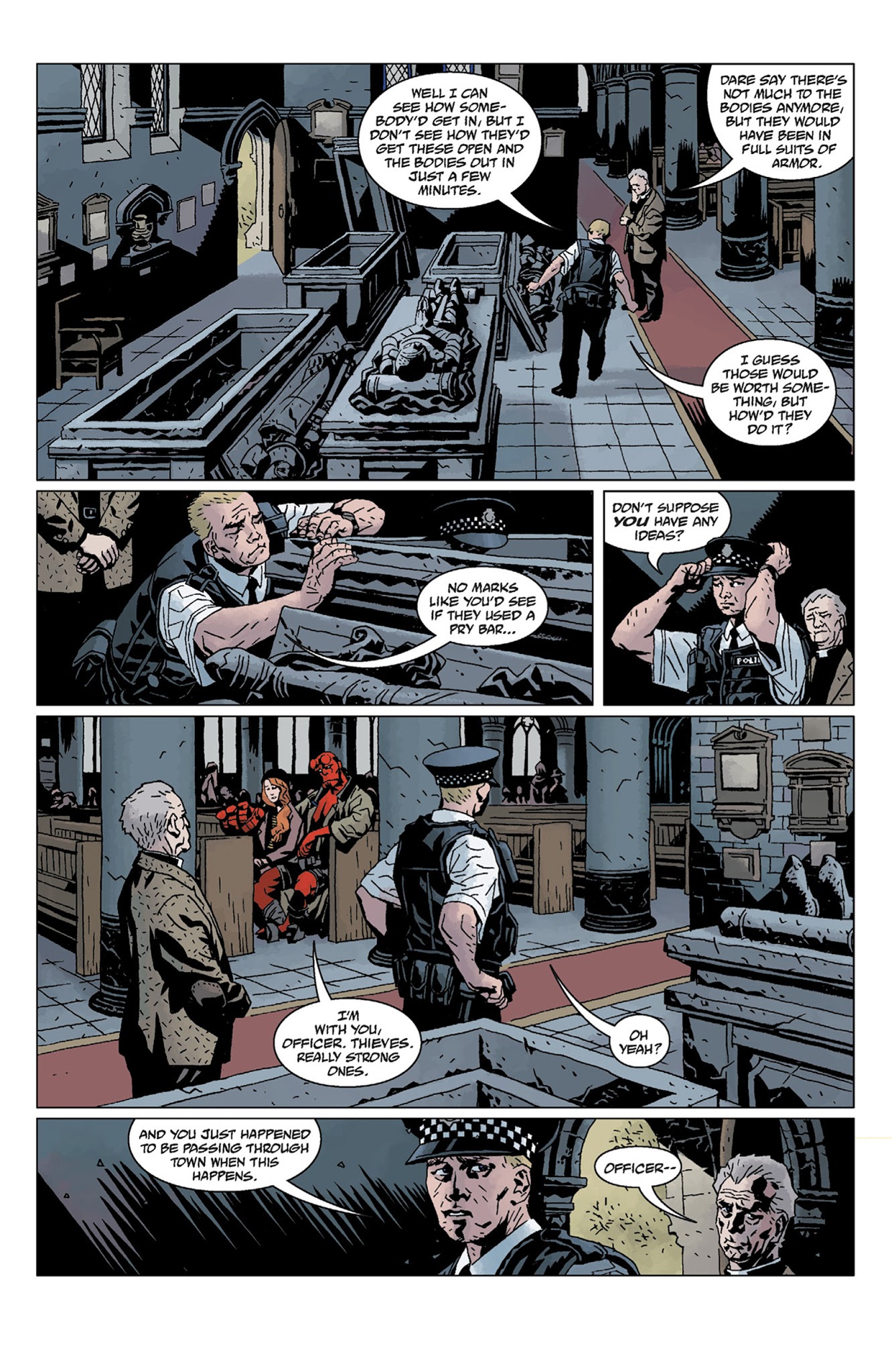 Read online Hellboy: The Storm And The Fury comic -  Issue # TPB - 11