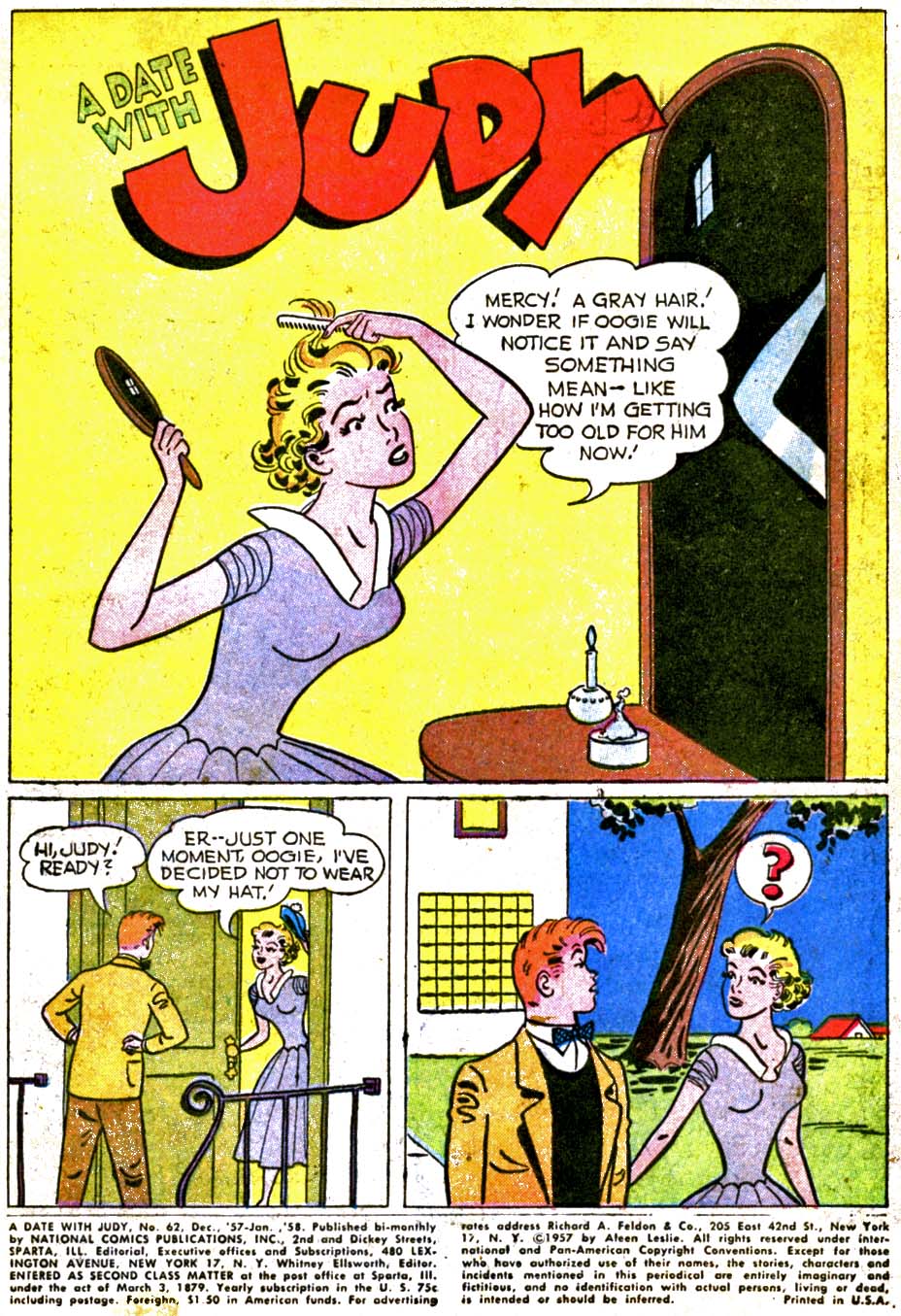 Read online A Date with Judy comic -  Issue #62 - 3