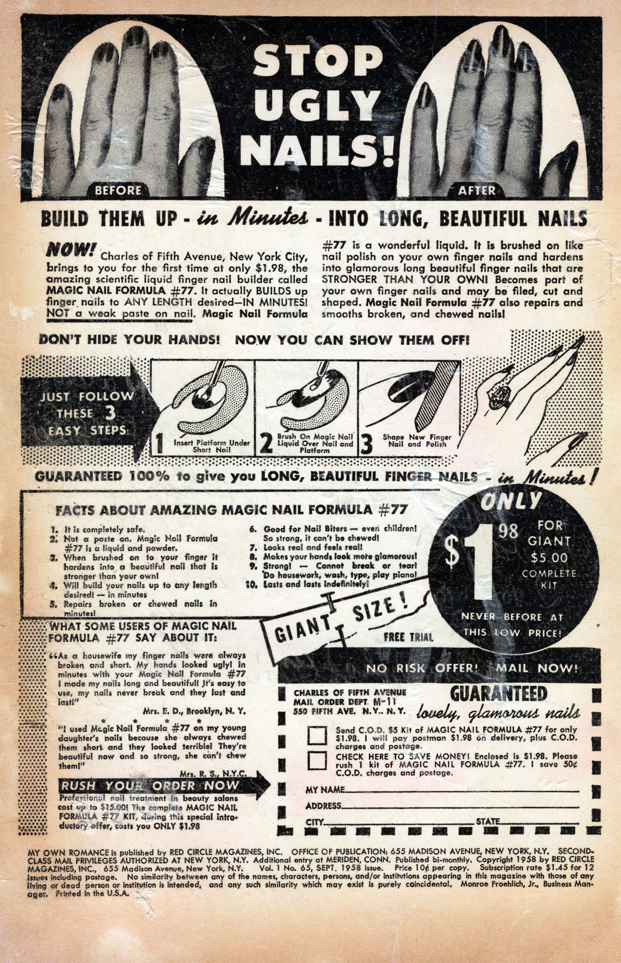 Read online My Own Romance comic -  Issue #65 - 2