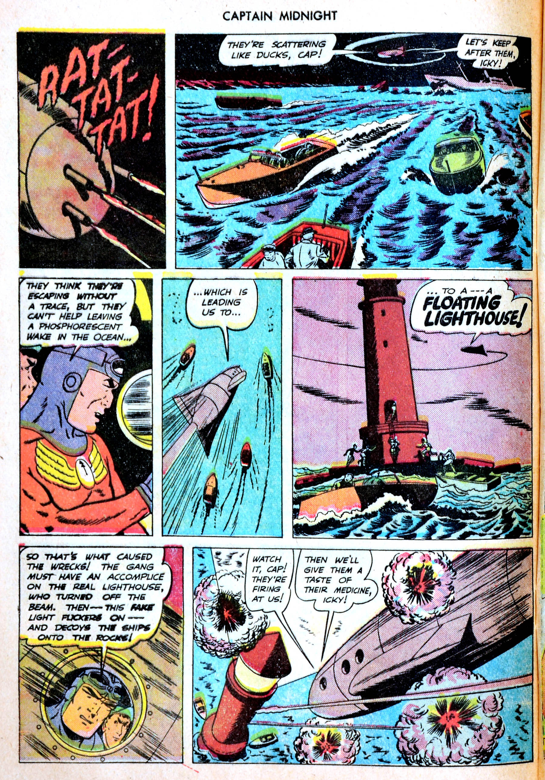 Read online Captain Midnight (1942) comic -  Issue #62 - 31