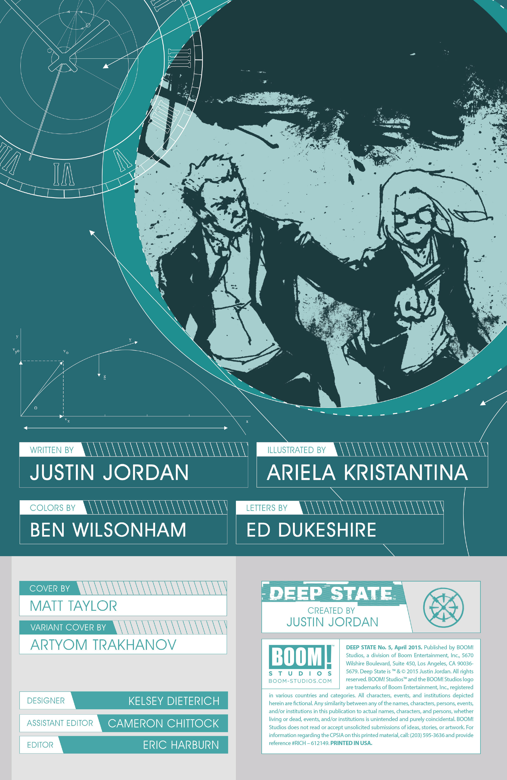 Read online Deep State comic -  Issue #5 - 2