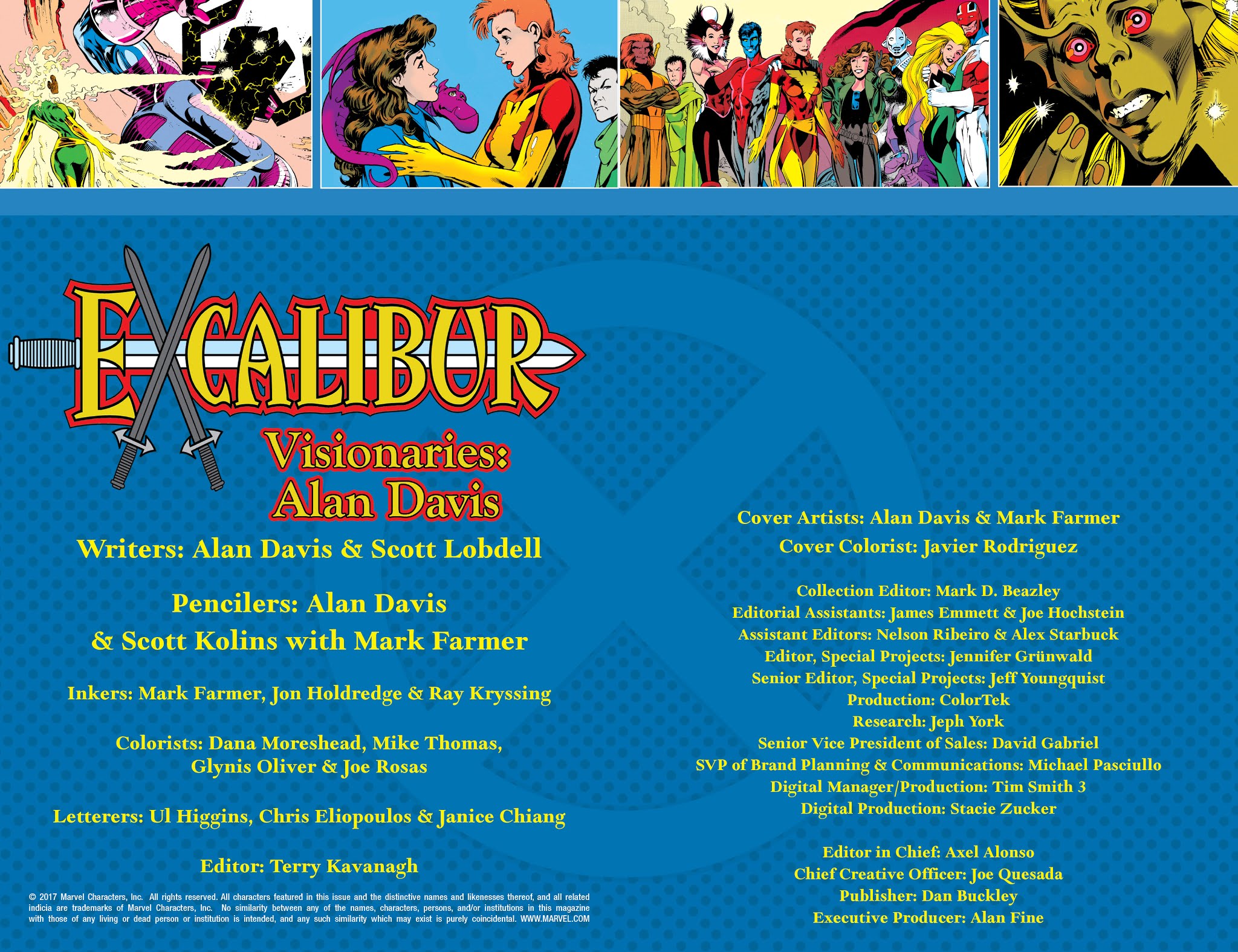 Read online Excalibur Visionaries: Alan Davis comic -  Issue # TPB 3 (Part 1) - 3