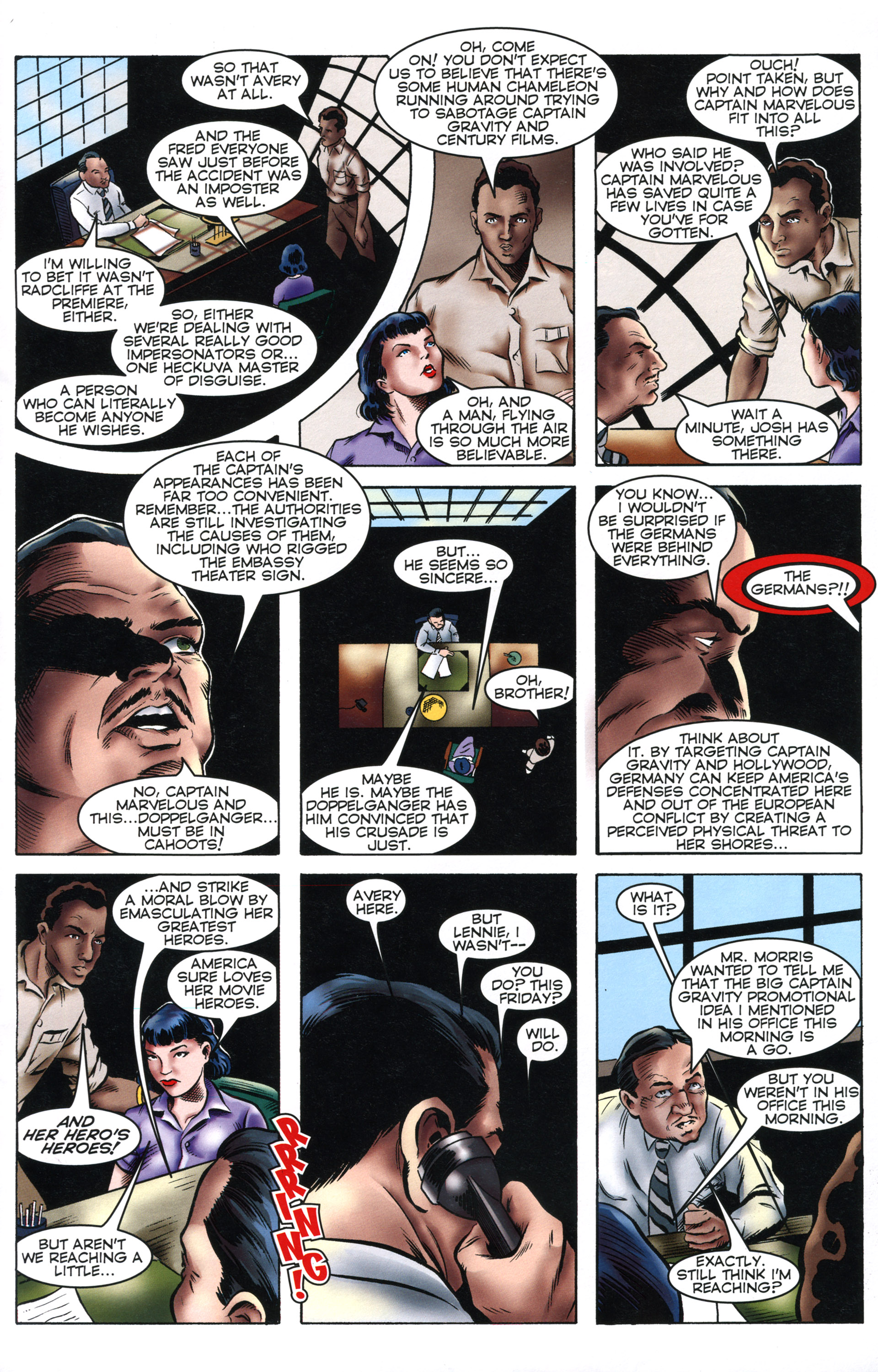 Read online Captain Gravity: One True Hero comic -  Issue # Full - 17