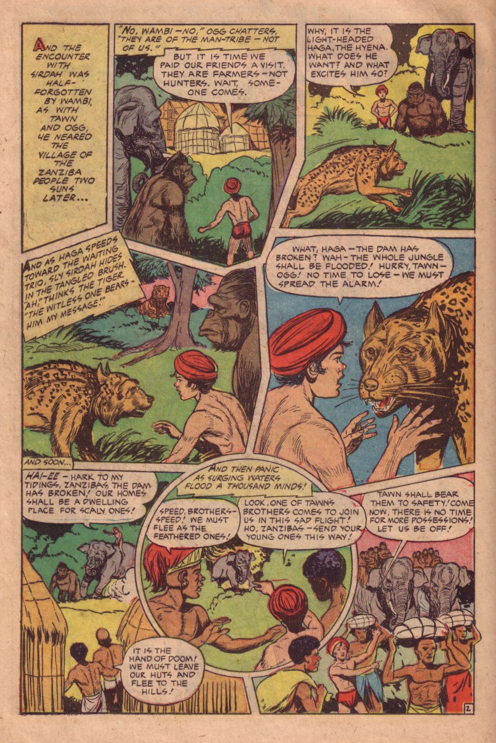 Read online Wambi Jungle Boy comic -  Issue #11 - 16