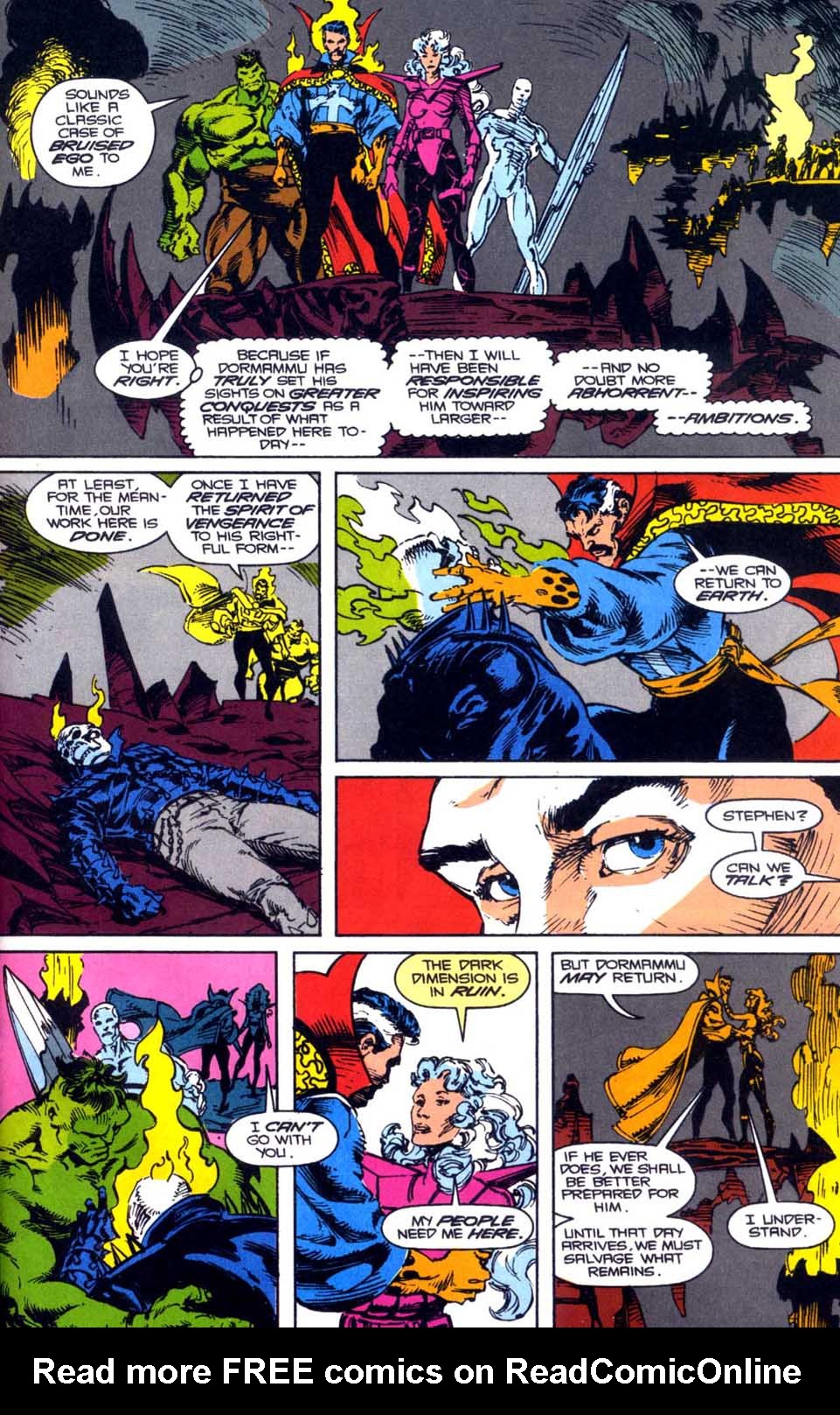 Read online Doctor Strange: Sorcerer Supreme comic -  Issue #50 - 35