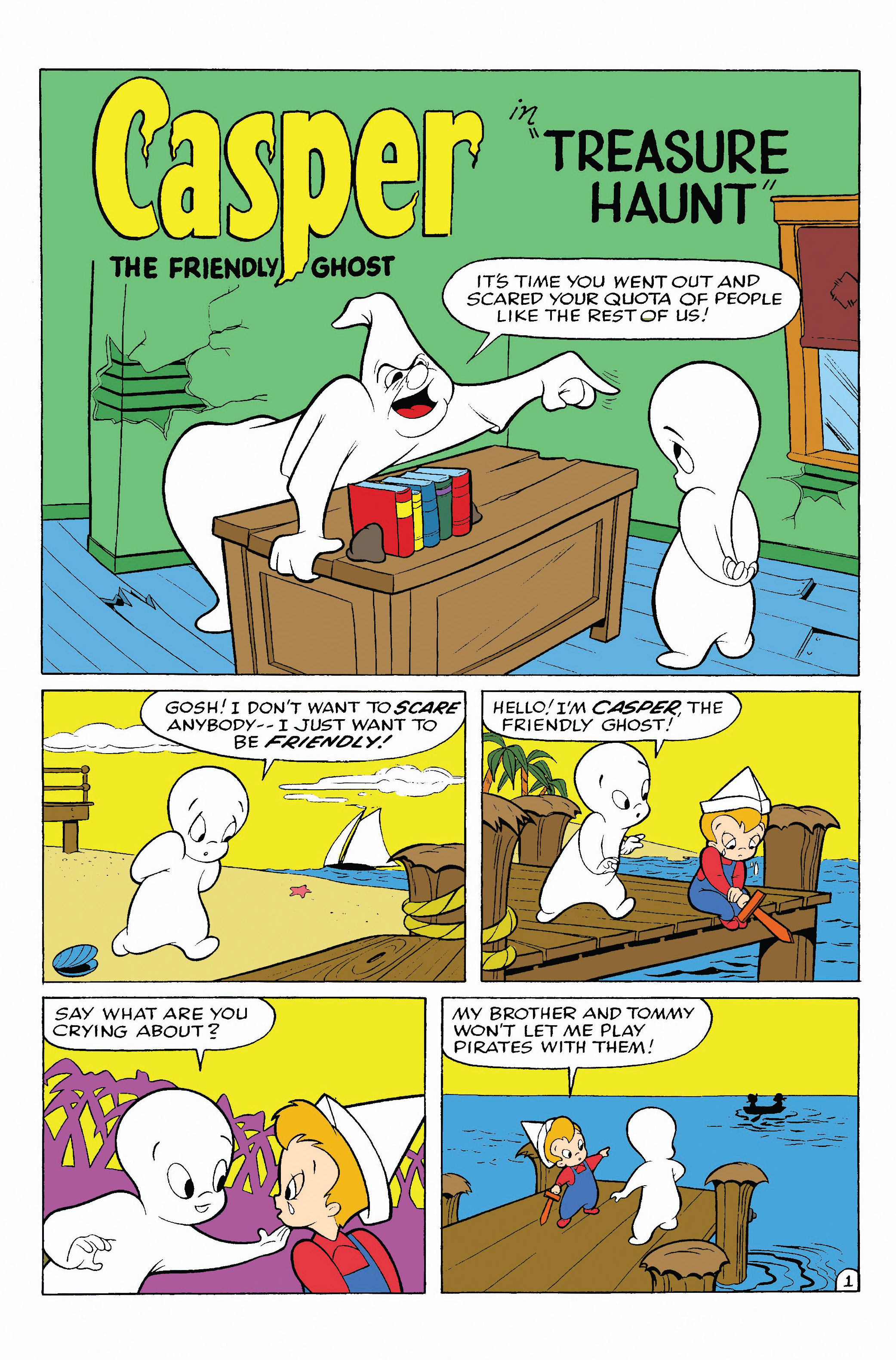 Read online Casper's Capers comic -  Issue #3 - 4