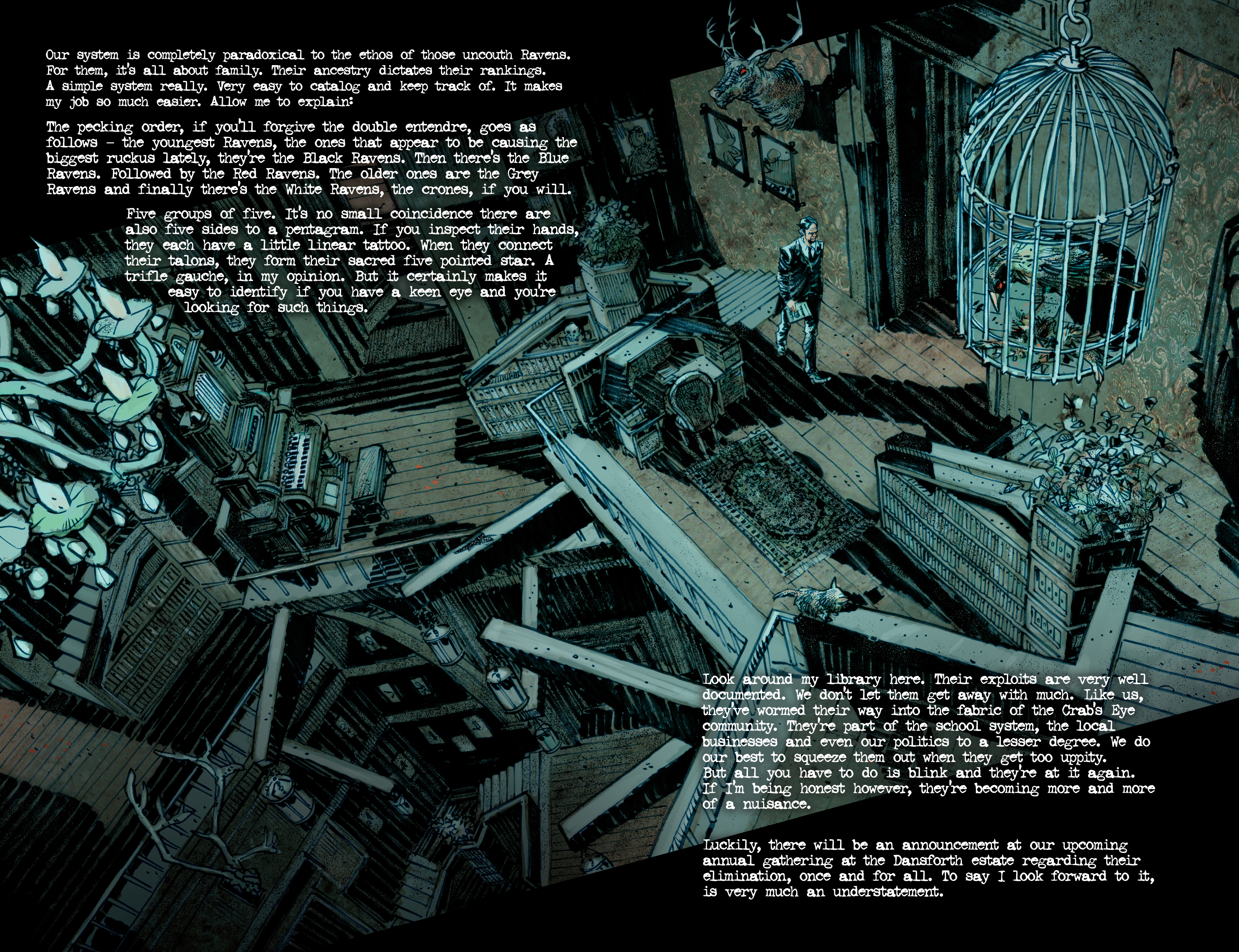 Read online An Unkindness of Ravens comic -  Issue #4 - 4
