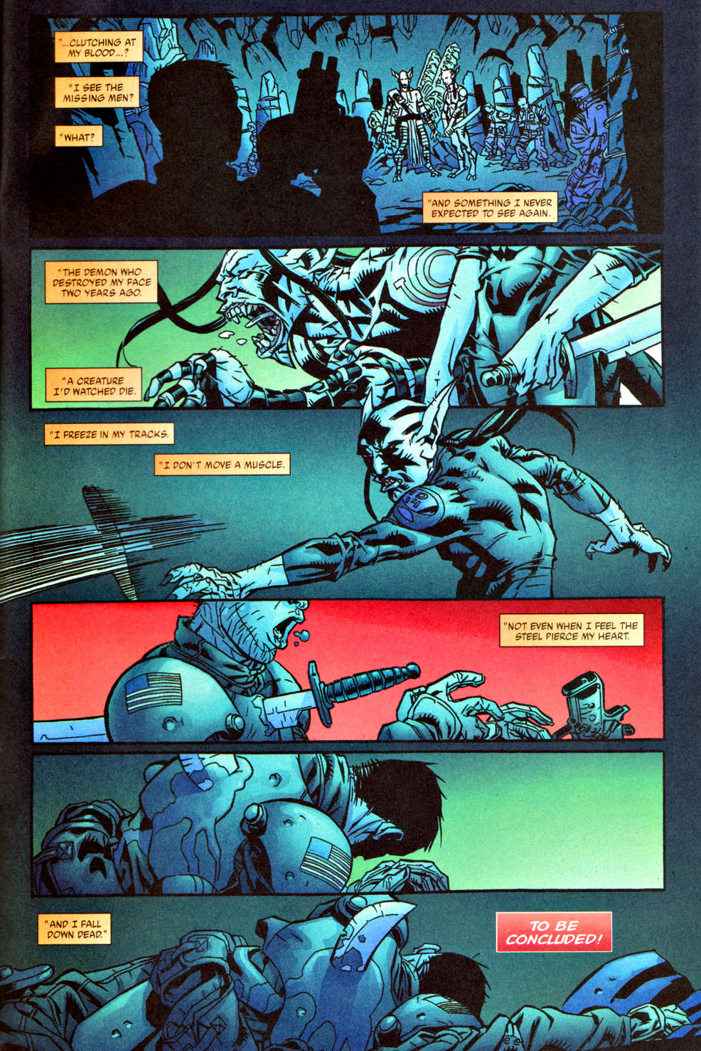 Read online Human Defense Corps comic -  Issue #5 - 23