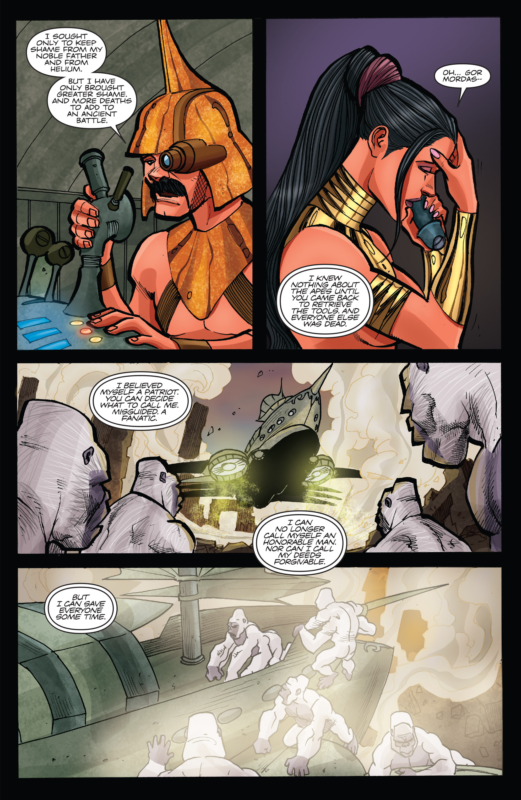 Read online Dejah Thoris and the White Apes of Mars comic -  Issue #4 - 21