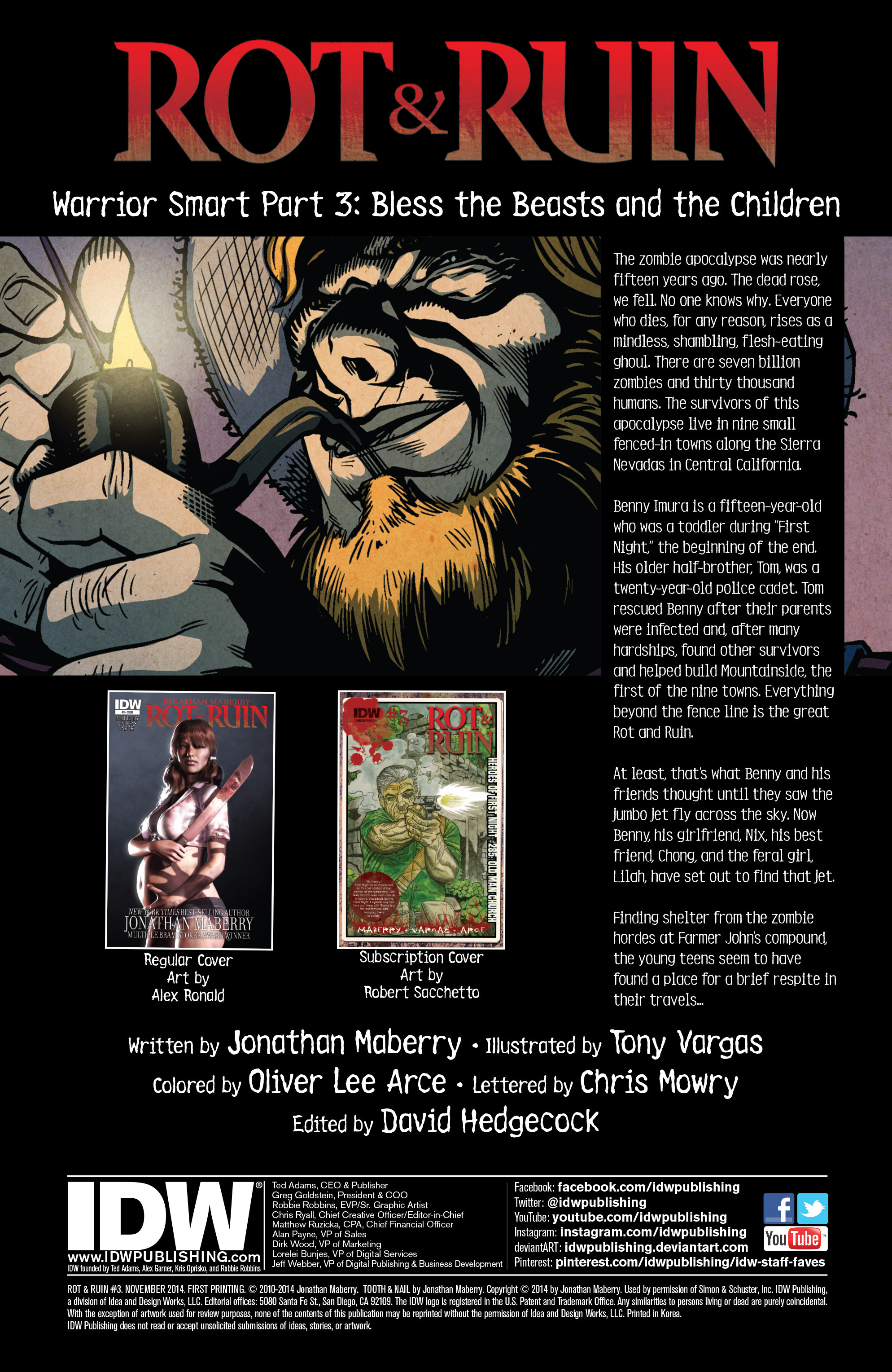 Read online Rot & Ruin comic -  Issue #3 - 2