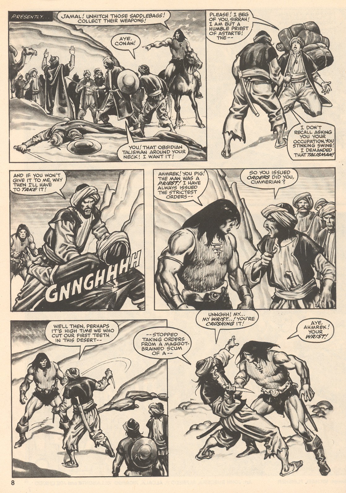 Read online The Savage Sword Of Conan comic -  Issue #76 - 8