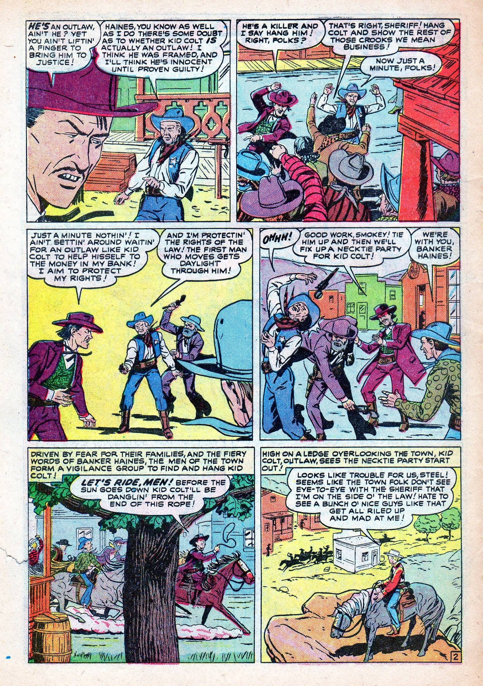 Read online Two Gun Western (1950) comic -  Issue #8 - 28