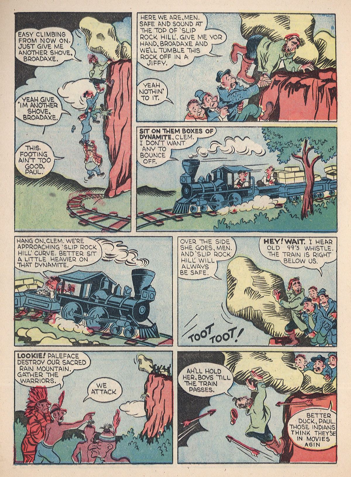 Read online Blondie Comics (1947) comic -  Issue #7 - 21