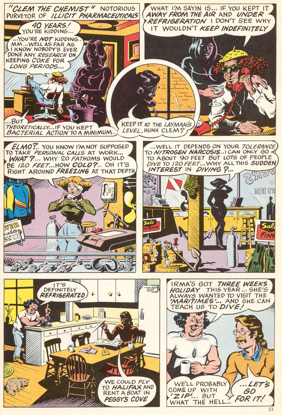 Read online Harold Hedd in "Hitler's Cocaine" comic -  Issue #1 - 25