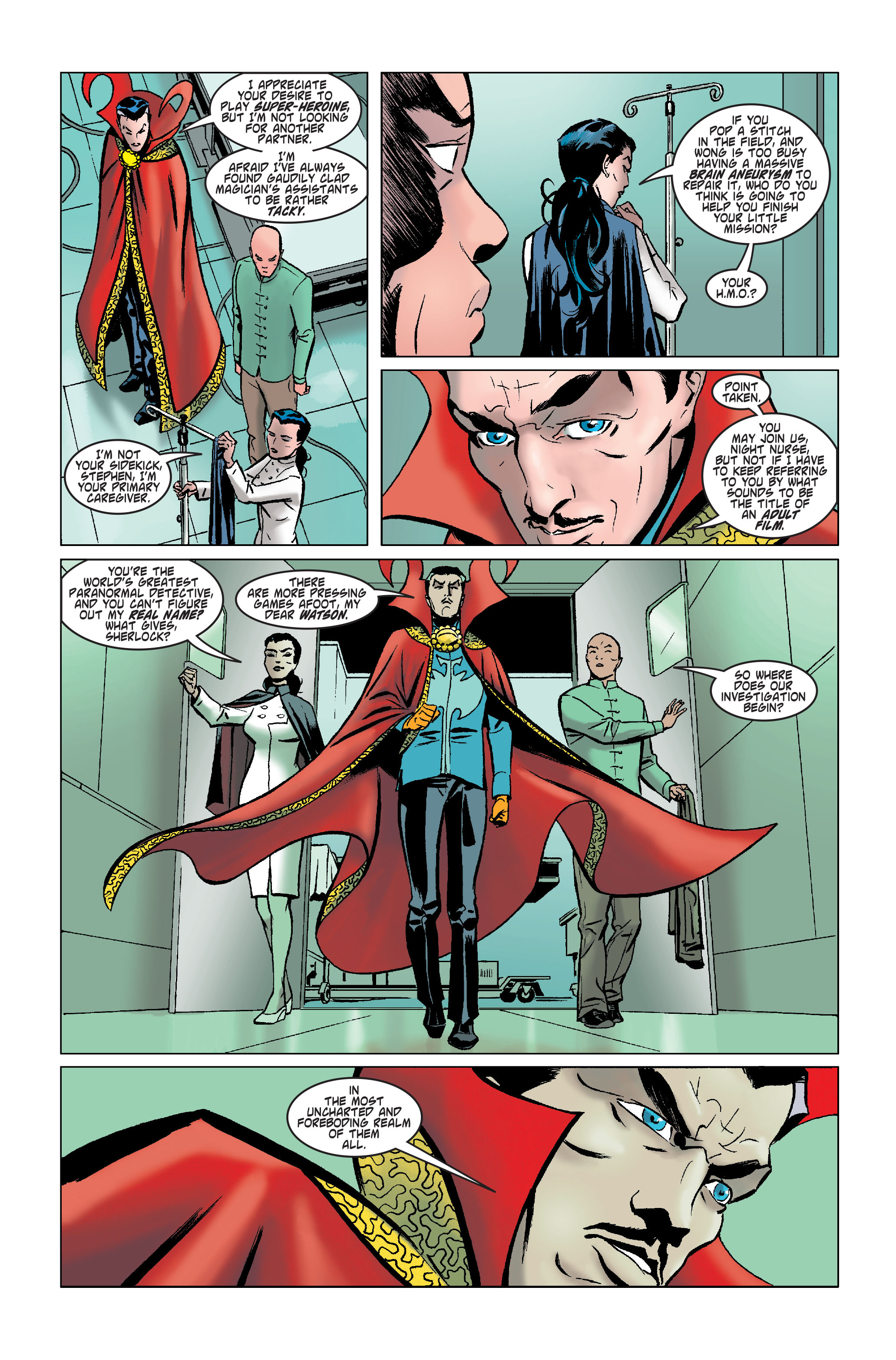 Read online Doctor Strange: The Oath comic -  Issue #2 - 9