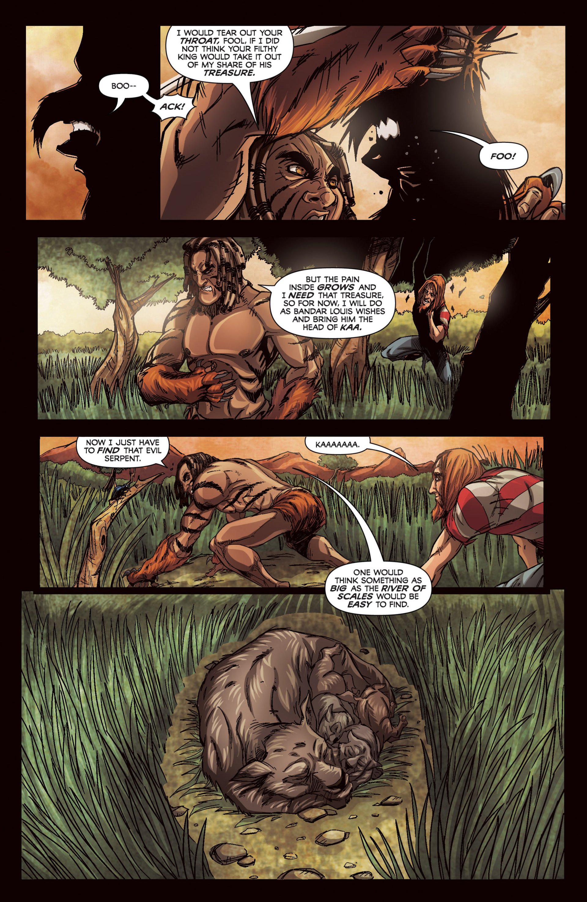 Read online Grimm Fairy Tales presents The Jungle Book: Last of the Species comic -  Issue #4 - 7