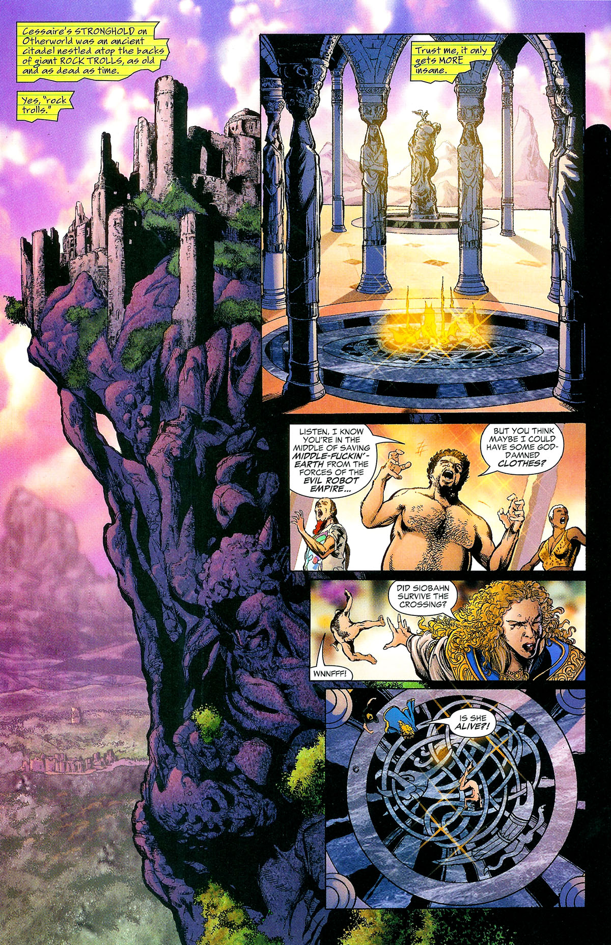 Read online Otherworld comic -  Issue #3 - 14