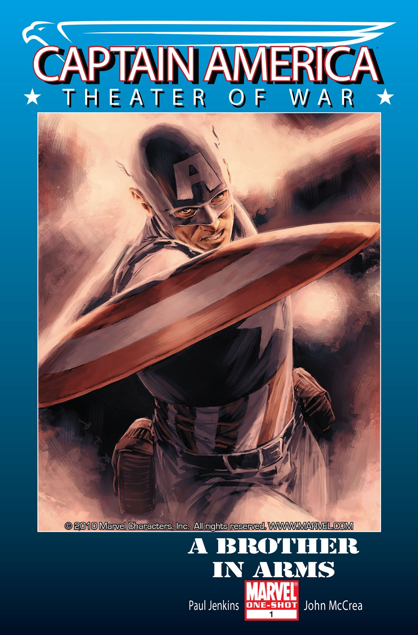 Read online Captain America Theater Of War: A Brother In Arms comic -  Issue # Full - 1