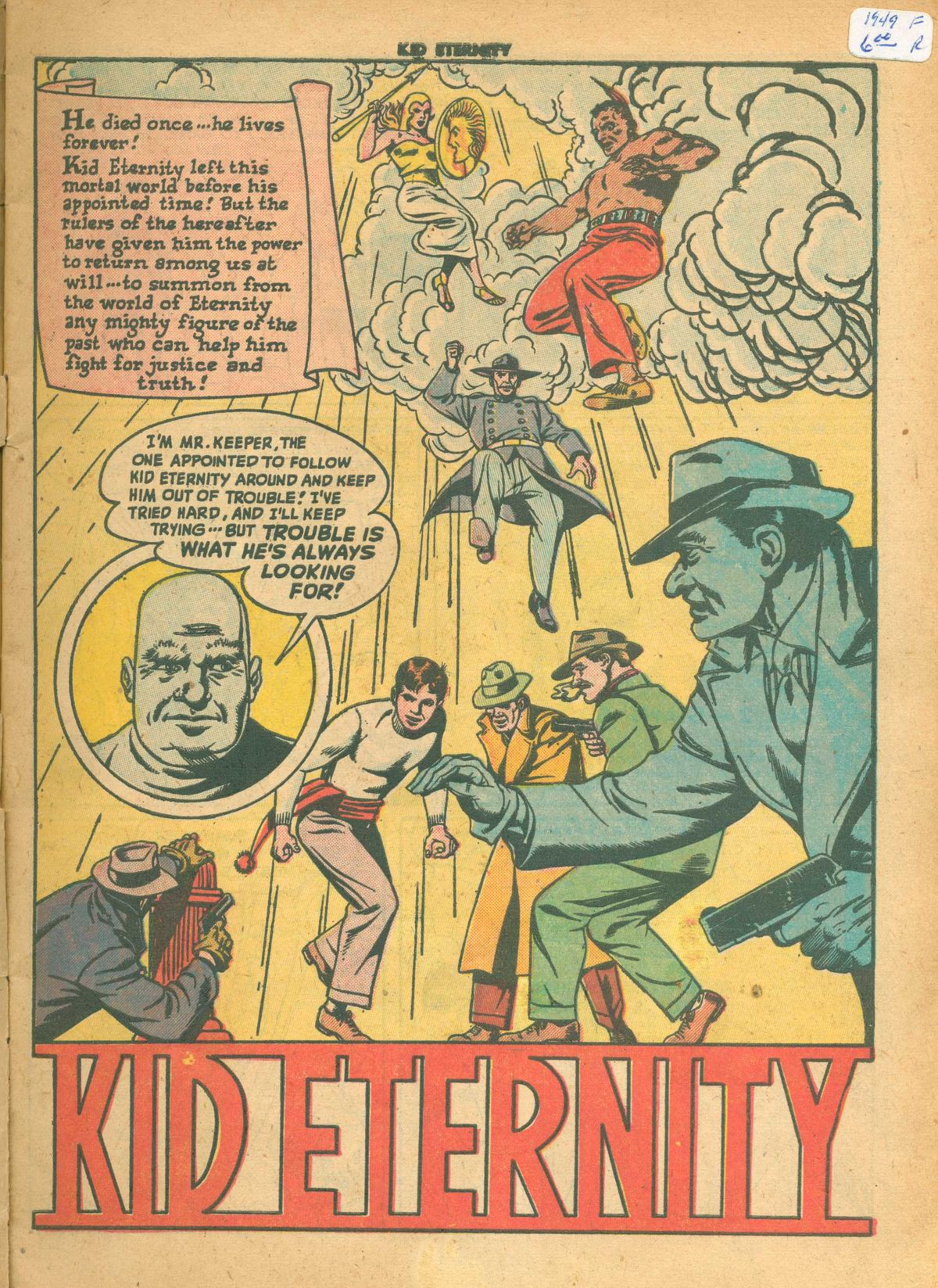 Read online Kid Eternity (1946) comic -  Issue #16 - 3