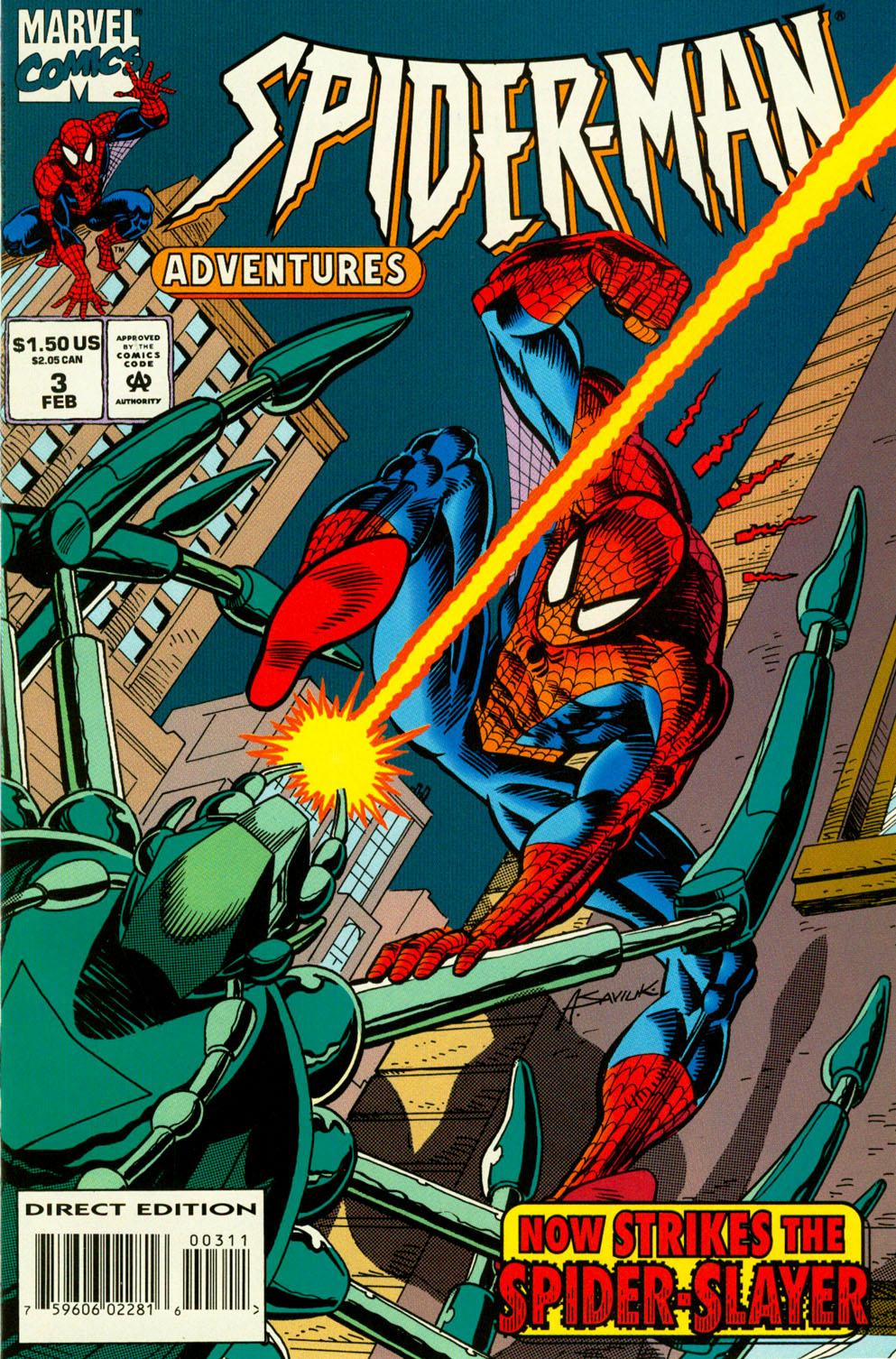 Read online Spider-Man Adventures comic -  Issue #3 - 1