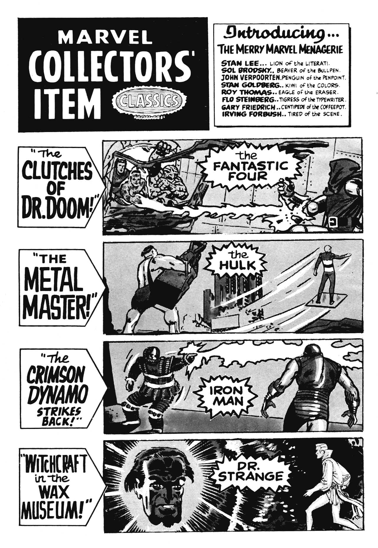 Read online Marvel Collectors' Item Classics comic -  Issue #12 - 2