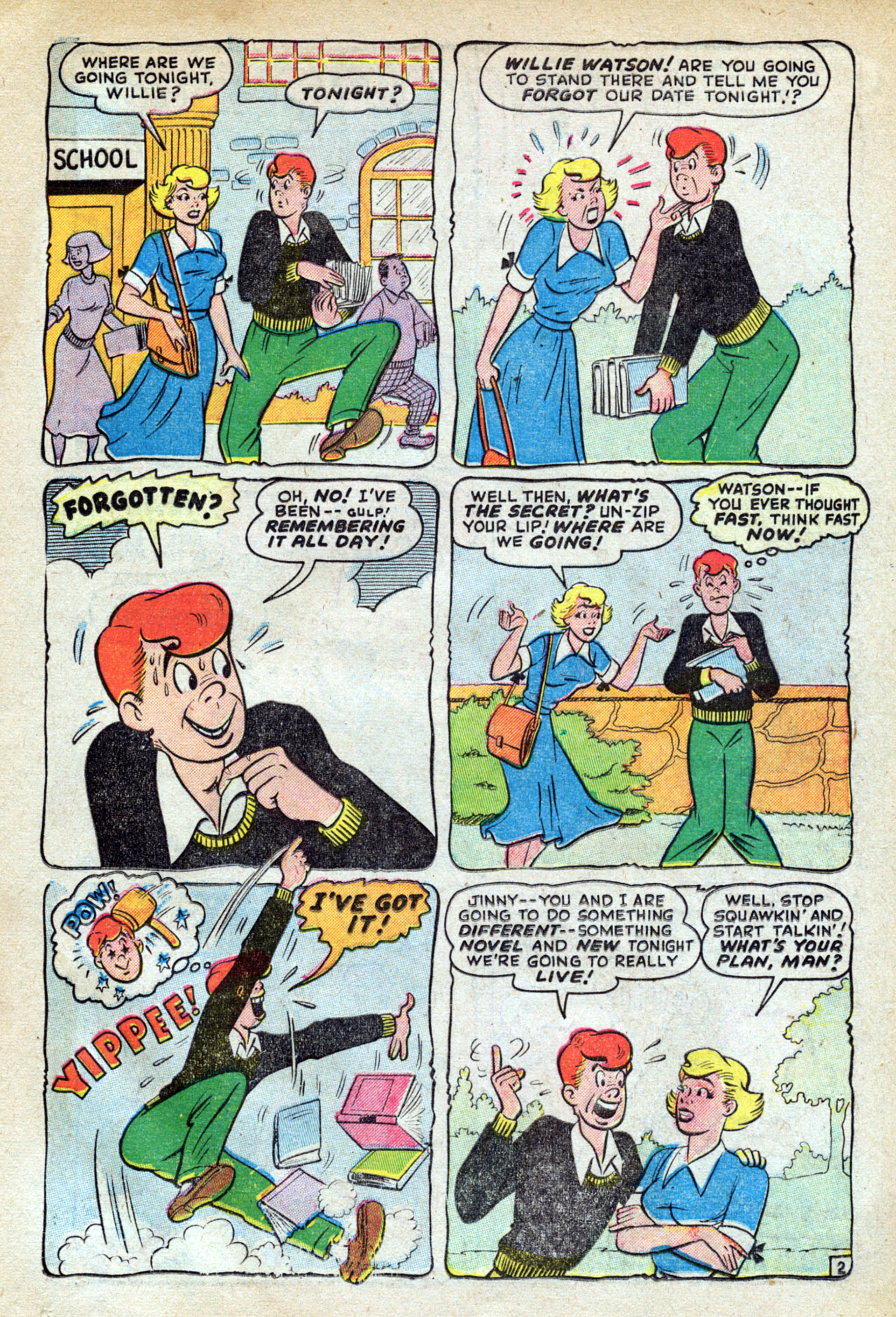 Read online Willie Comics (1950) comic -  Issue #22 - 17