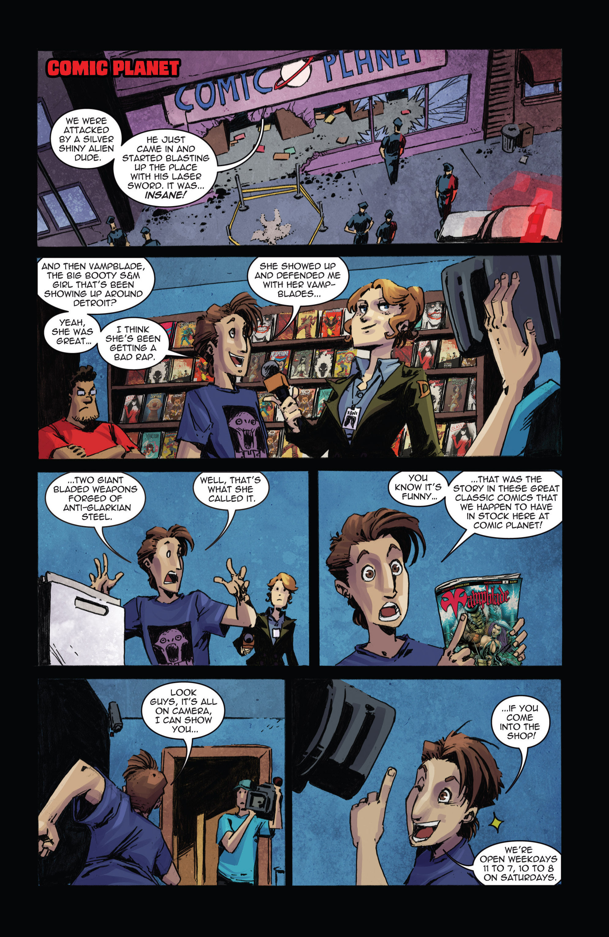 Read online Vampblade comic -  Issue #8 - 3