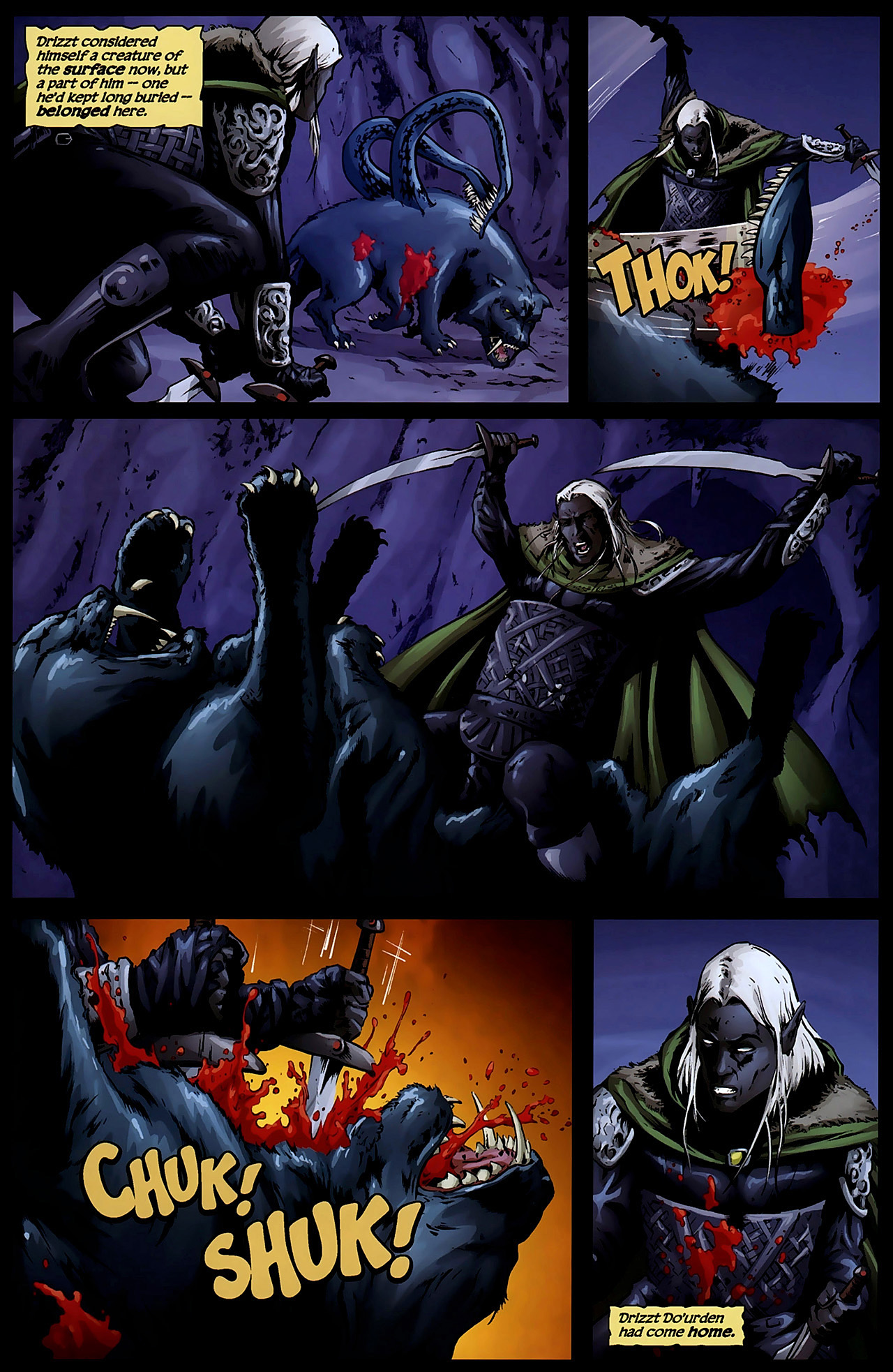 Read online Forgotten Realms: Starless Night comic -  Issue # Full - 42