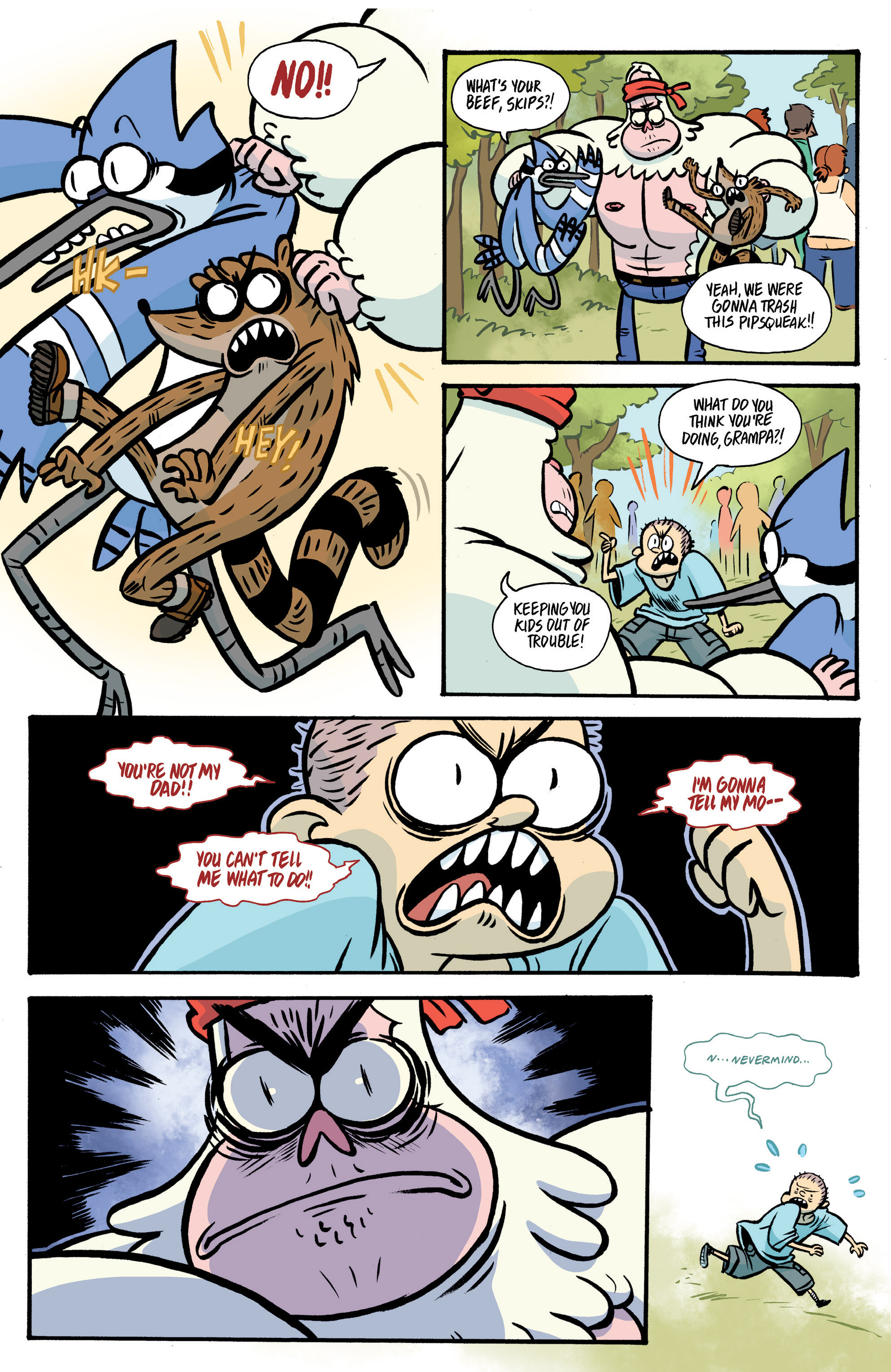 Read online Regular Show: Skips comic -  Issue #2 - 12