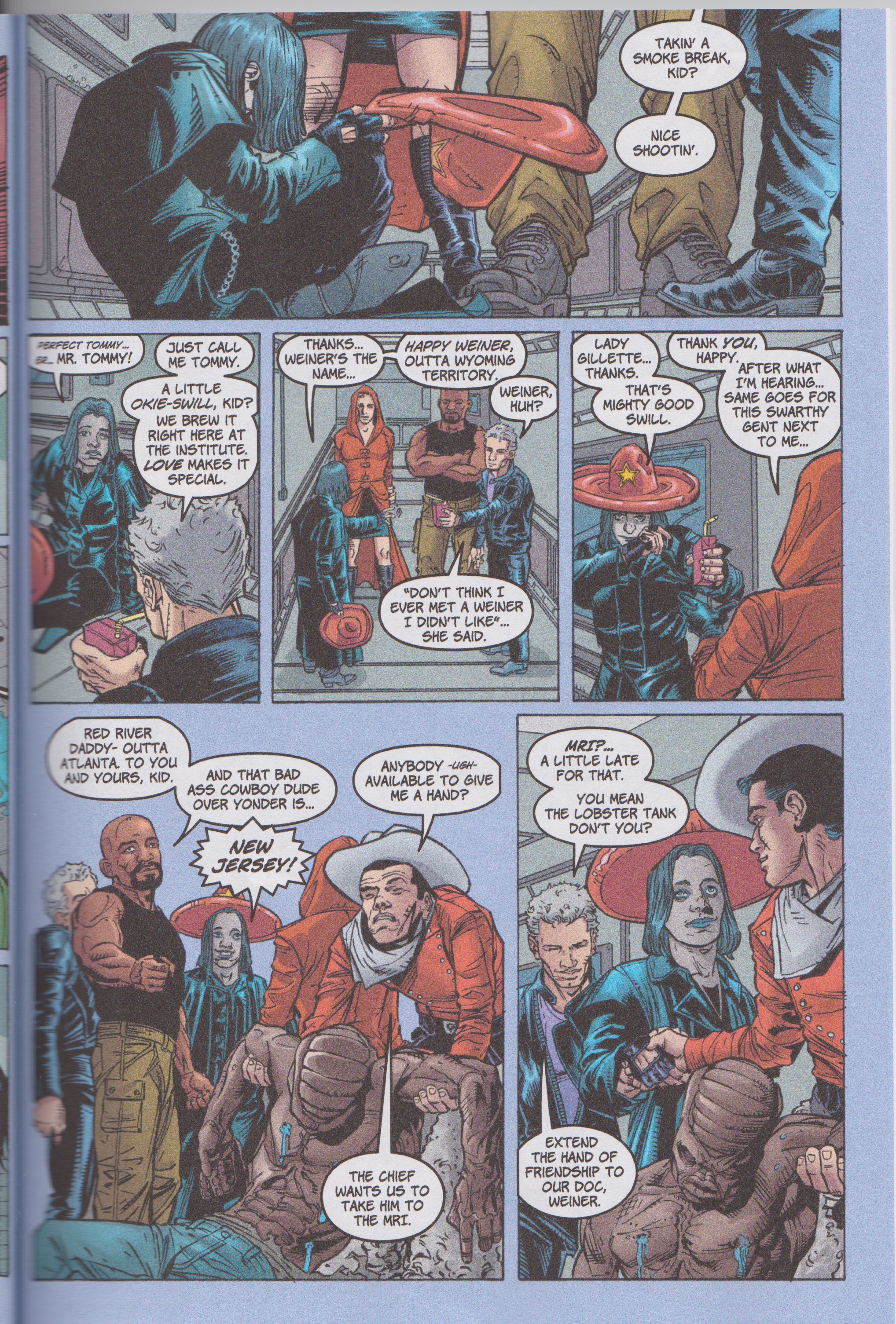 Read online Buckaroo Banzai: Return of the Screw (2007) comic -  Issue # TPB - 42