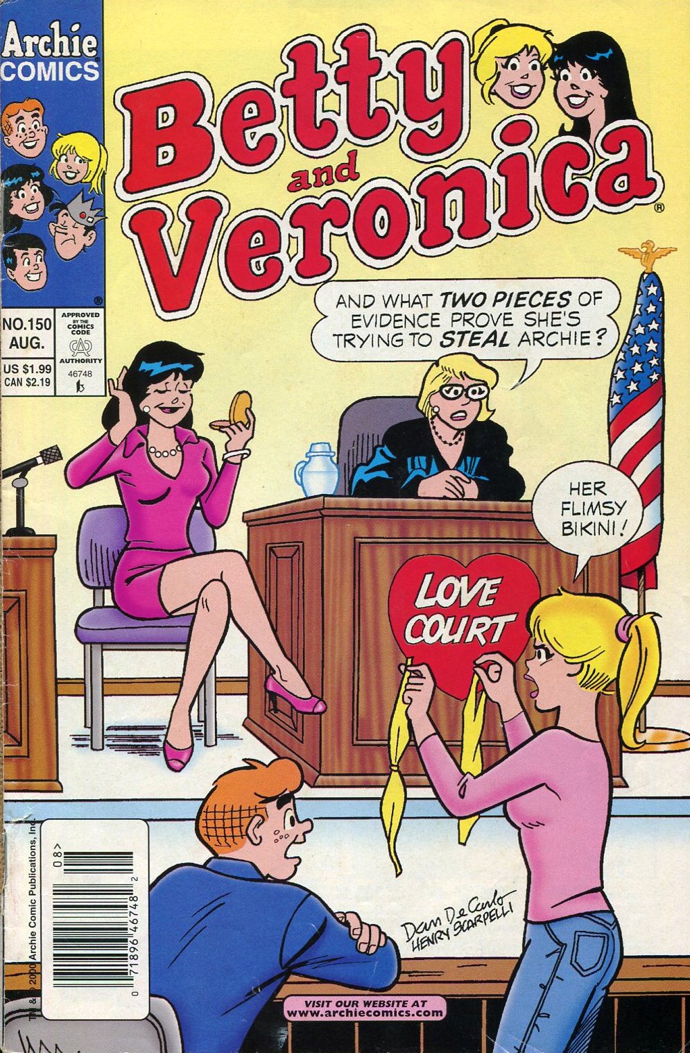 Read online Betty and Veronica (1987) comic -  Issue #150 - 1