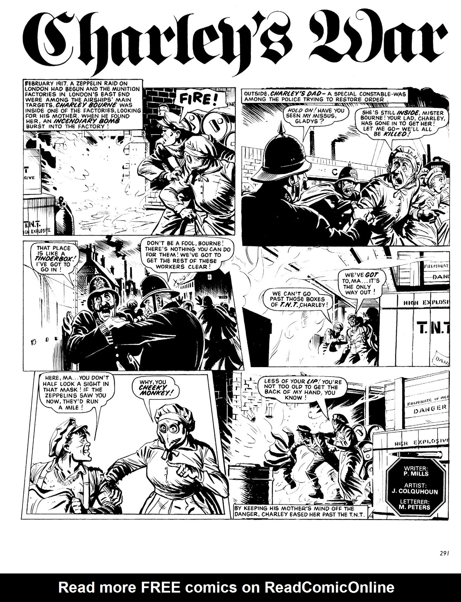 Read online Charley's War: The Definitive Collection comic -  Issue # TPB - 291