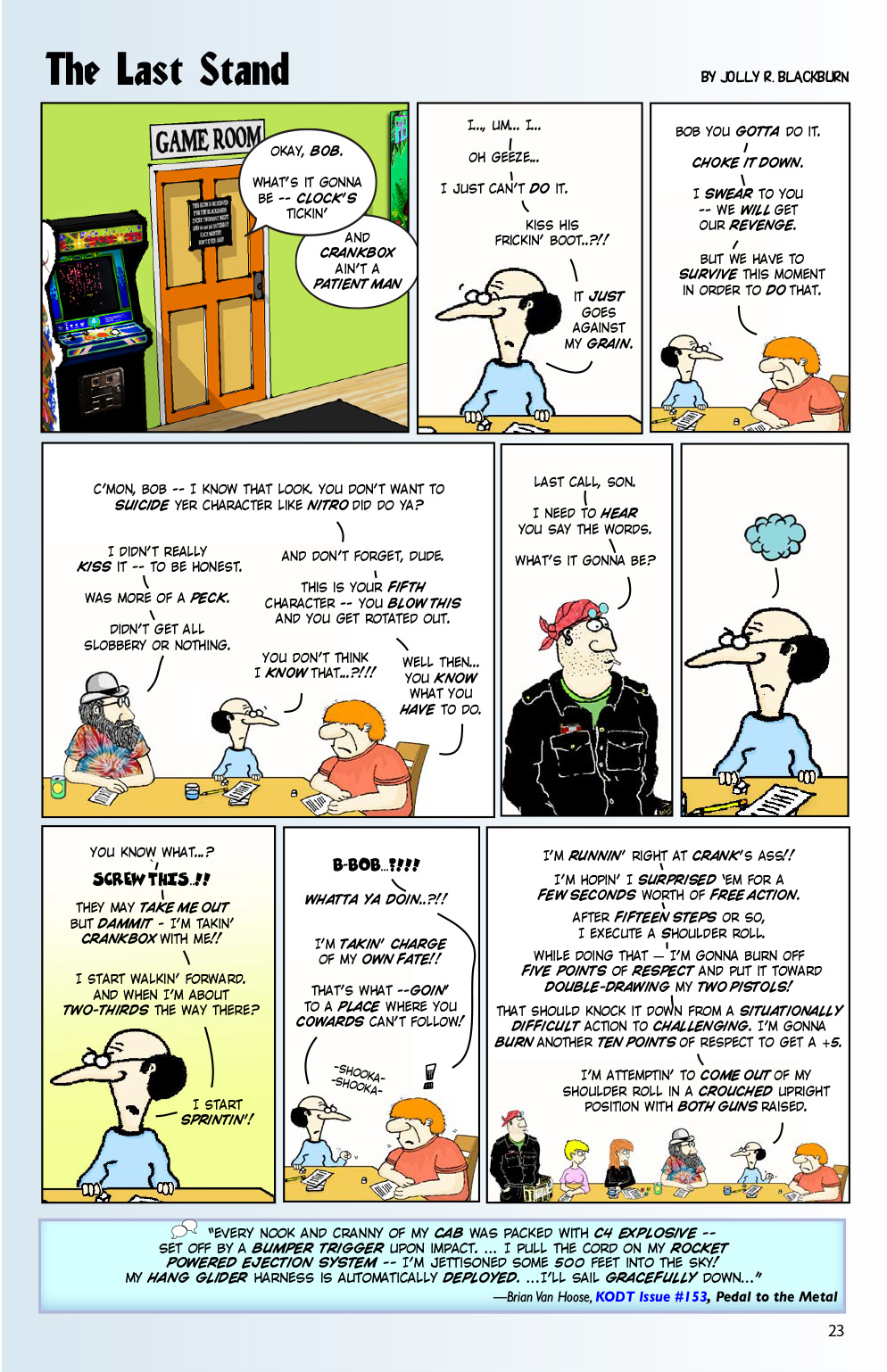 Read online Knights of the Dinner Table comic -  Issue #200 - 25