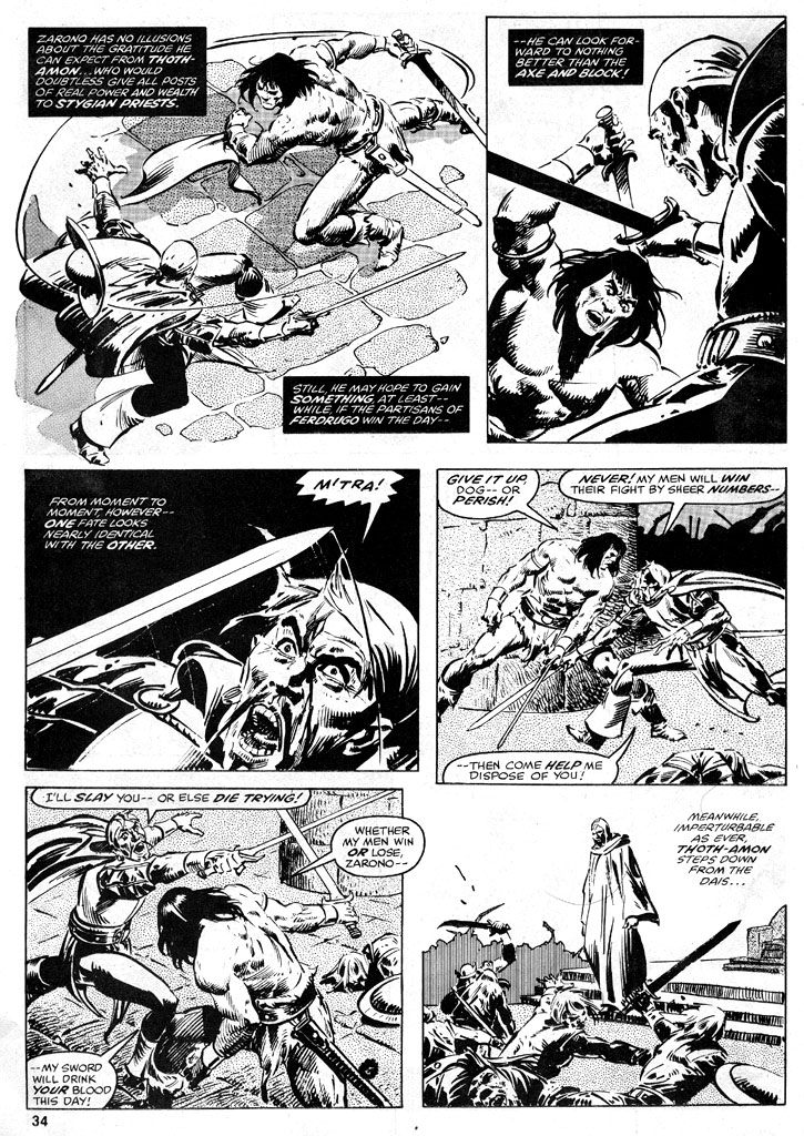 Read online The Savage Sword Of Conan comic -  Issue #43 - 34