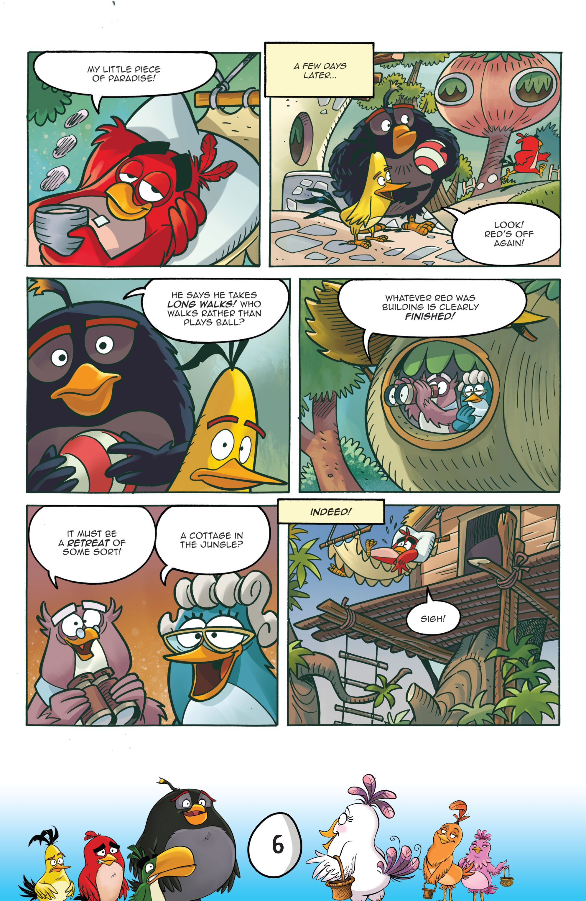 Read online Angry Birds: Flight School comic -  Issue #2 - 8