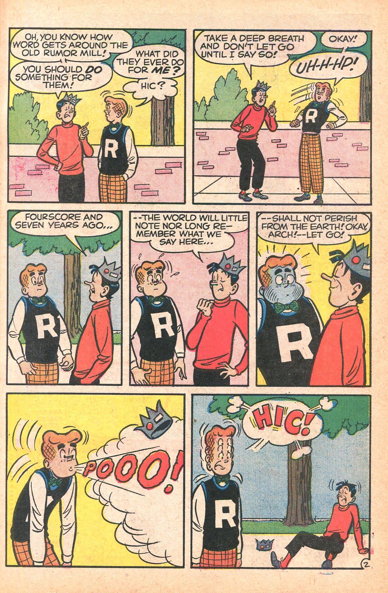 Read online Archie Giant Series Magazine comic -  Issue #156 - 19