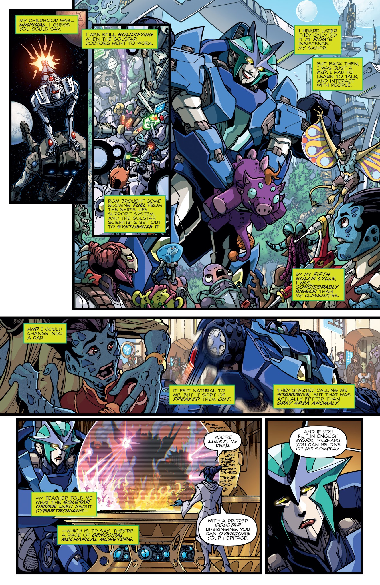 Read online ROM vs. Transformers: Shining Armor comic -  Issue # _TPB 1 - 13