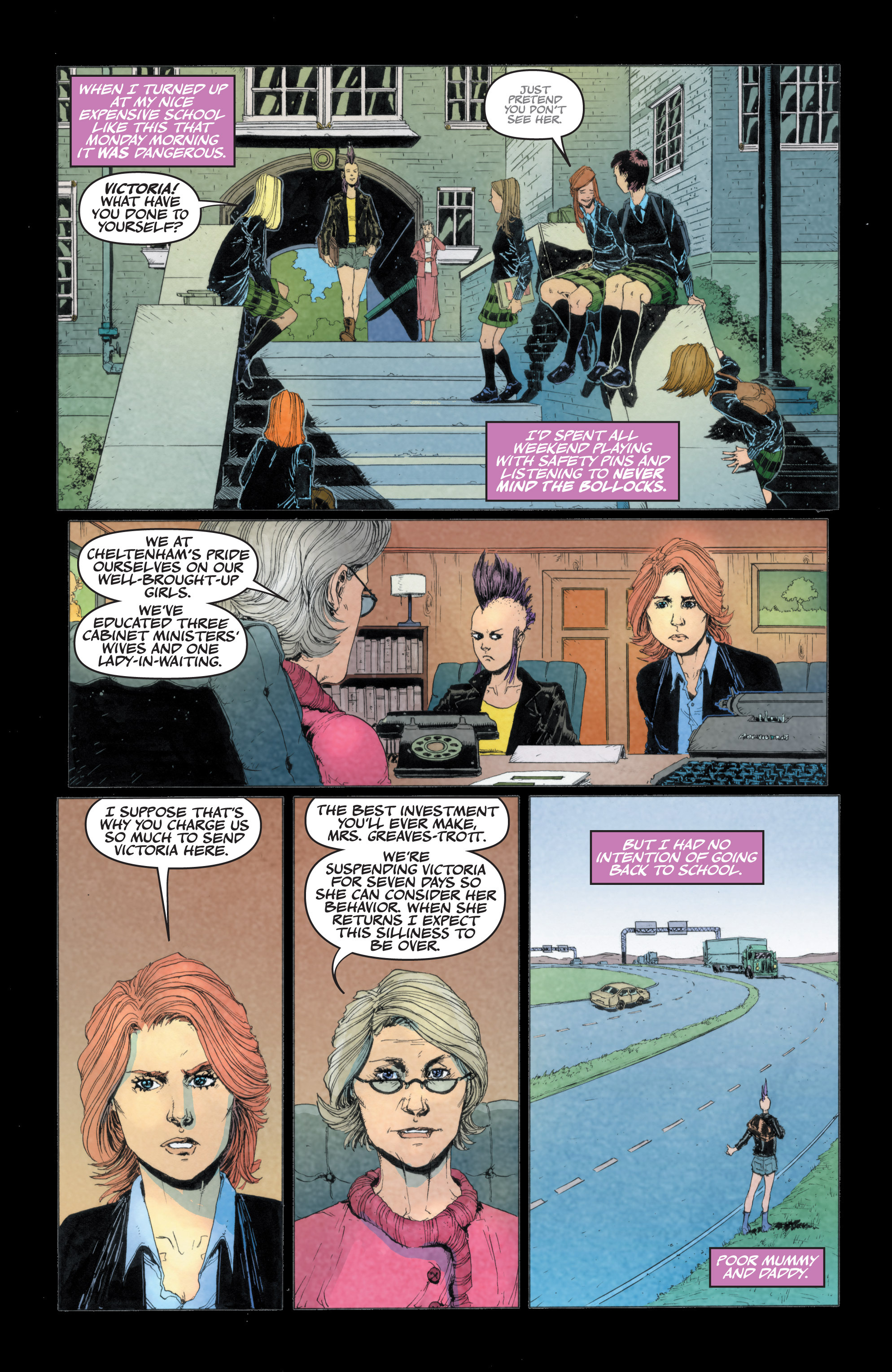 Read online Punk Mambo comic -  Issue # Full - 7